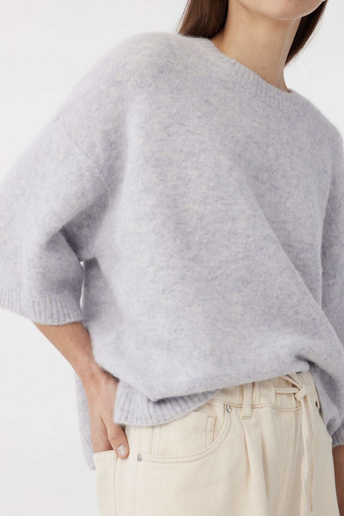 Megan Pullover - Light Blue