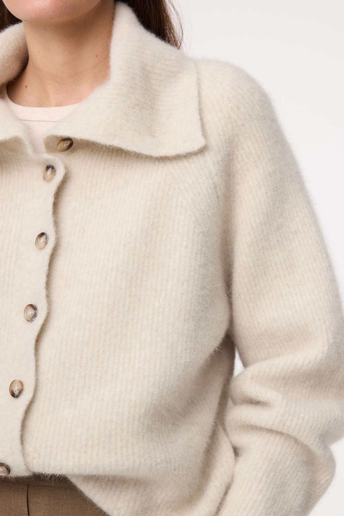 Milo Cardigan - Greige