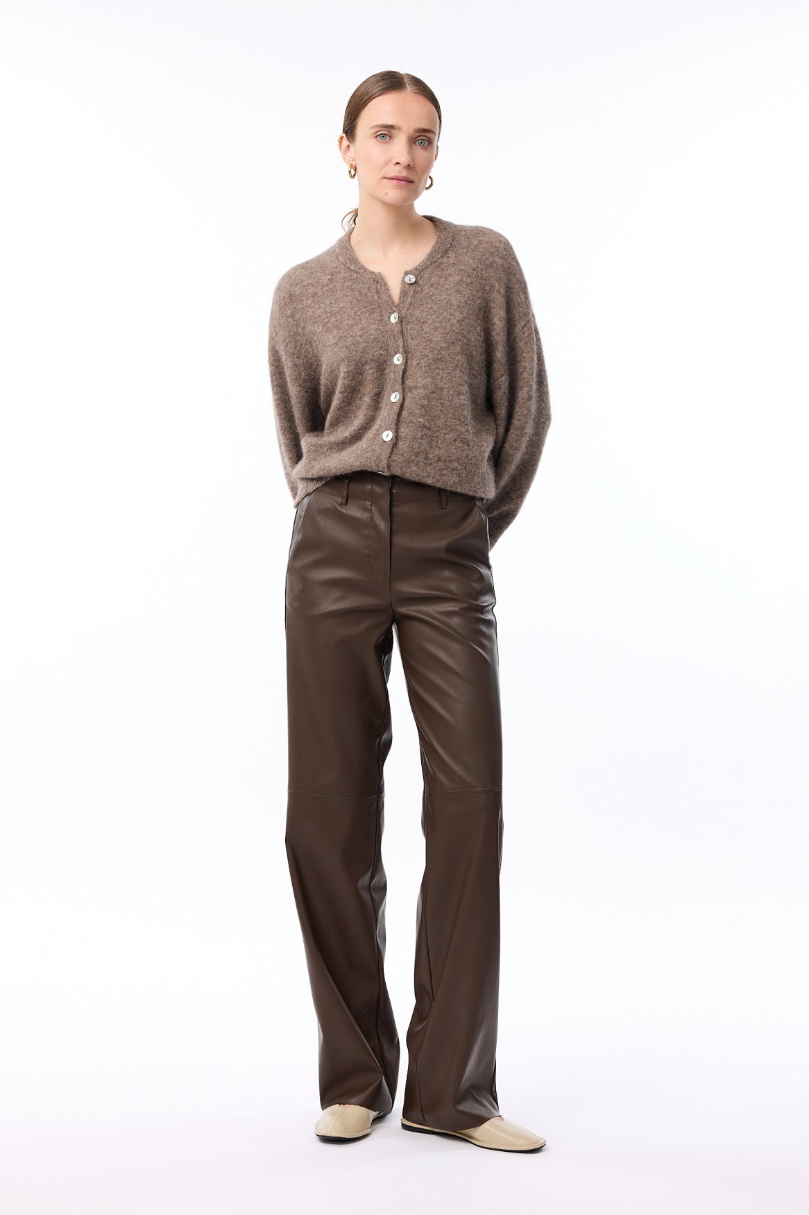  Naomi Pants - Brown - RUM Amsterdam