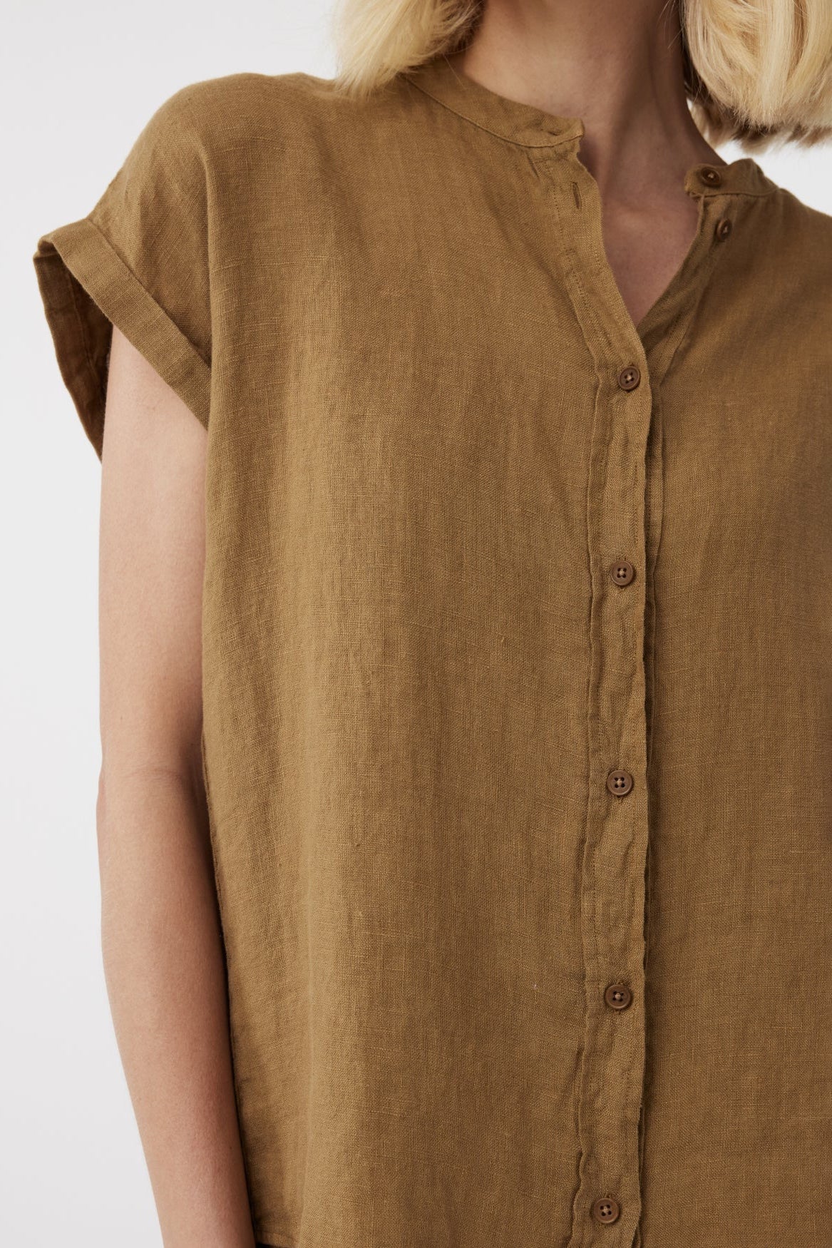 Rumi Blouse - Camel