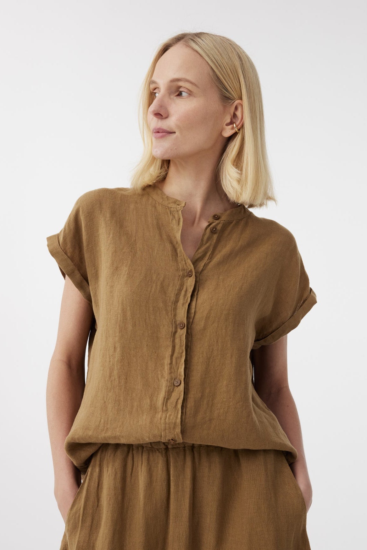 Rumi Blouse - Camel