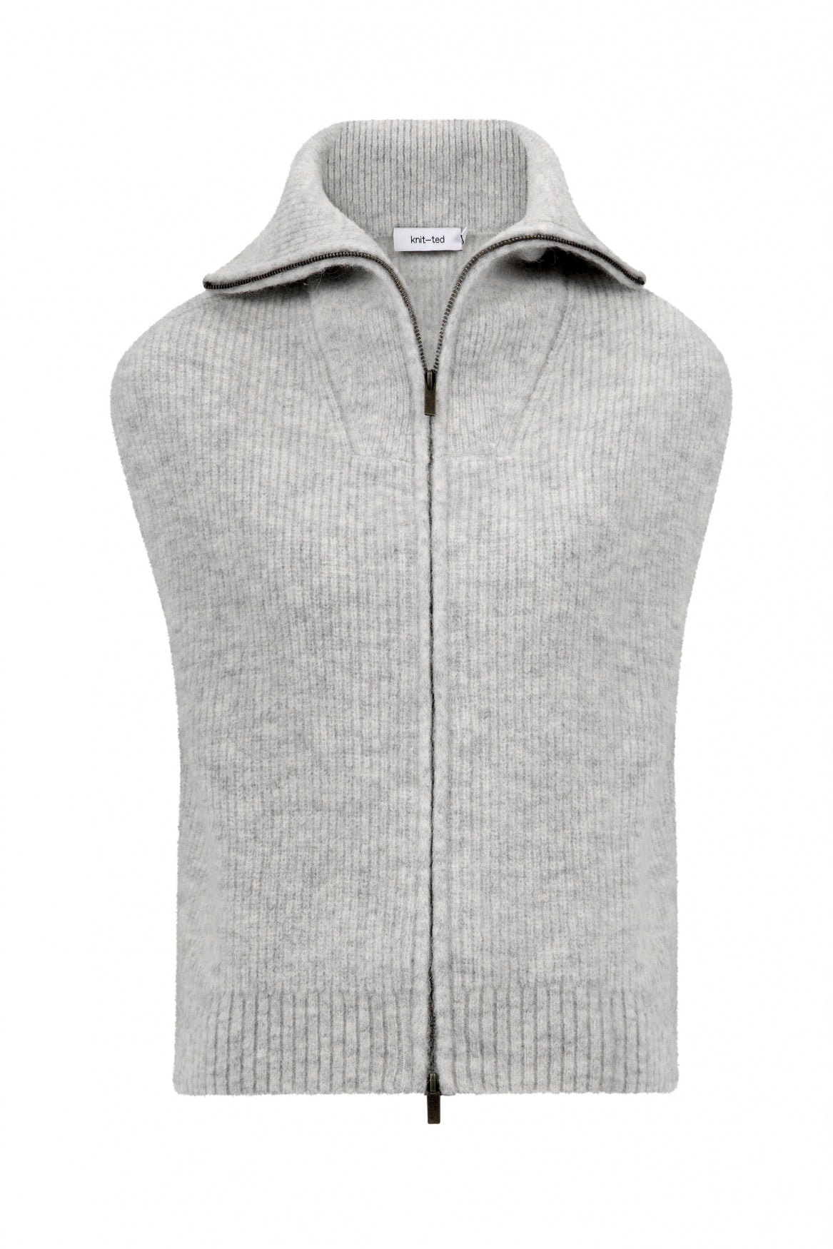 Knit-ted Mace Cardigan - Light Grey - RUM Amsterdam