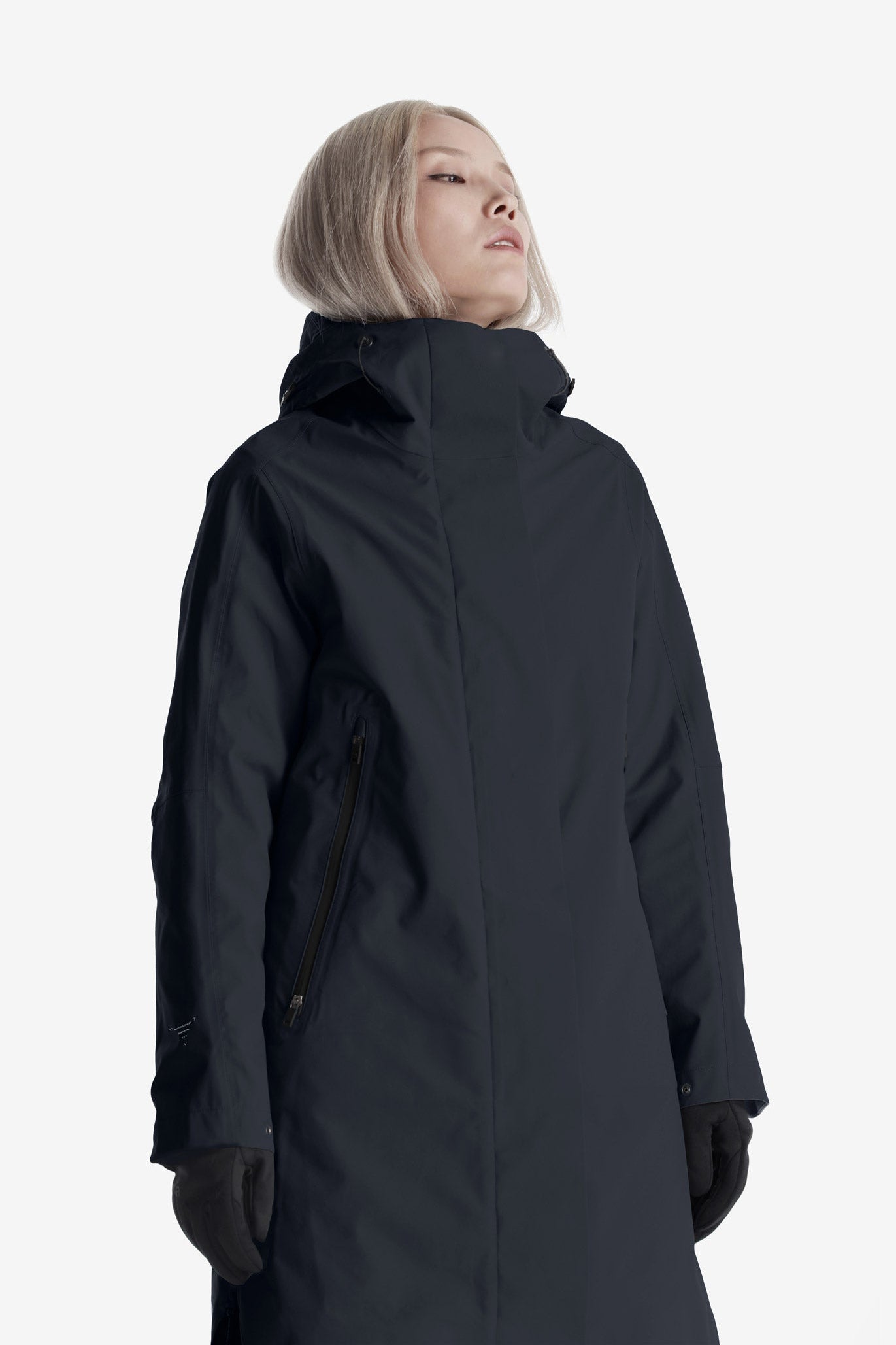 Krakatau Planck Liner Parka Coat - Black - RUM Amsterdam