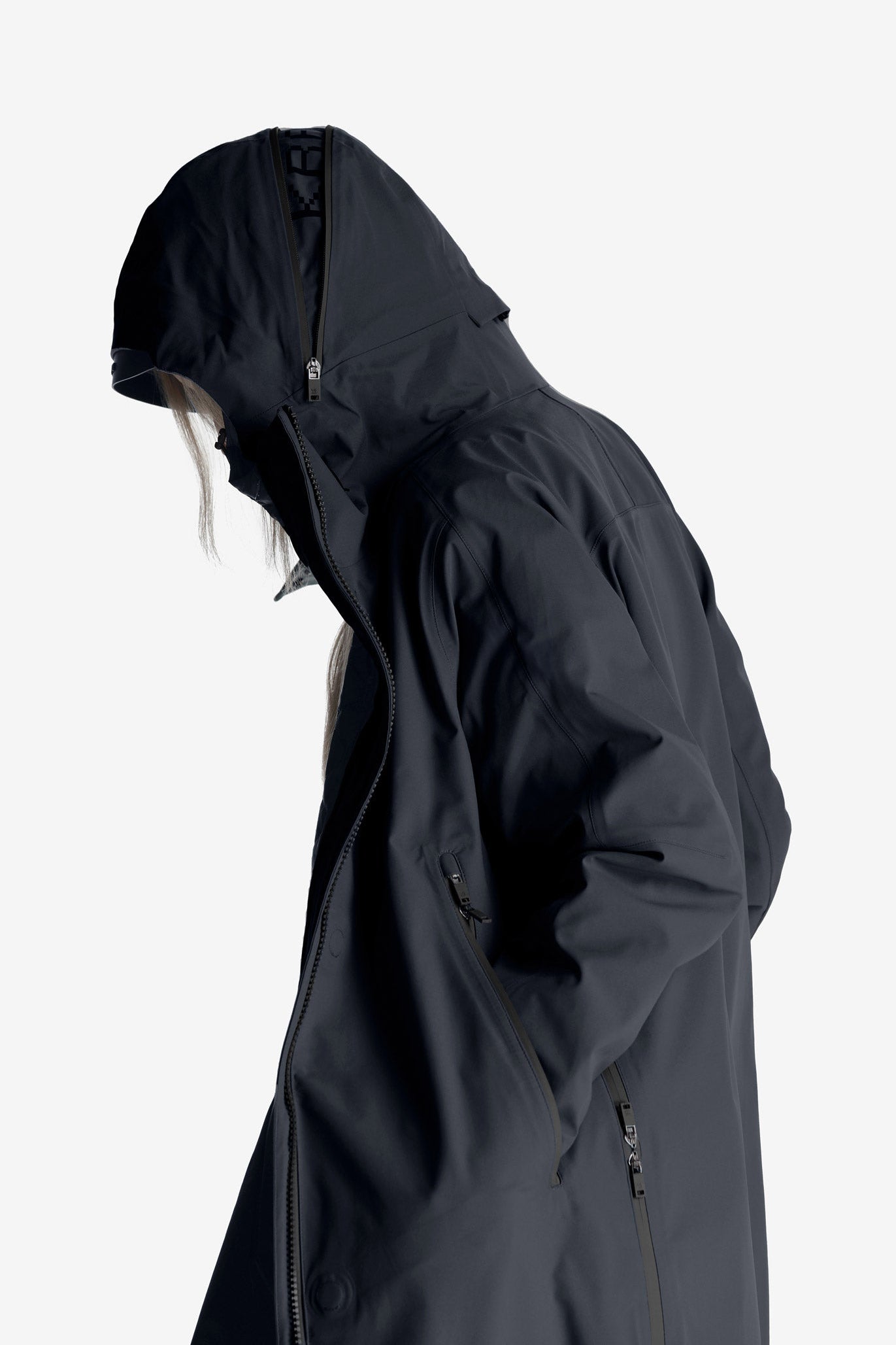 Krakatau Planck Liner Parka Coat - Black - RUM Amsterdam