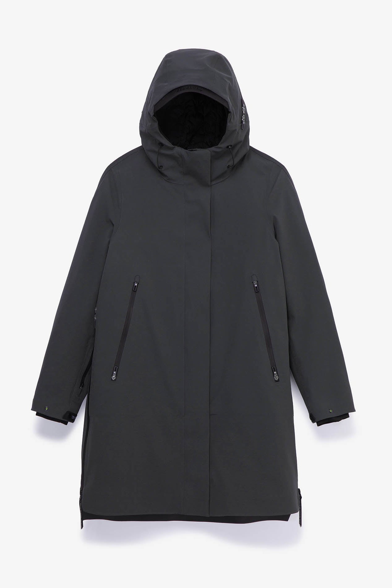 Krakatau Planck Liner Parka Coat - Black - RUM Amsterdam