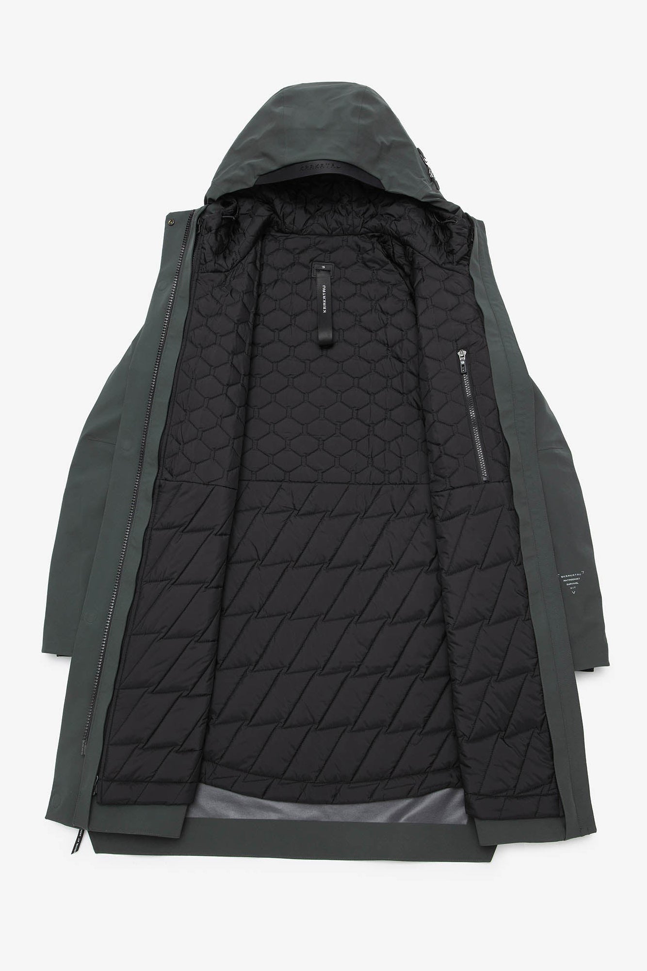 Krakatau Planck Liner Parka Coat - Urban Chic - RUM Amsterdam