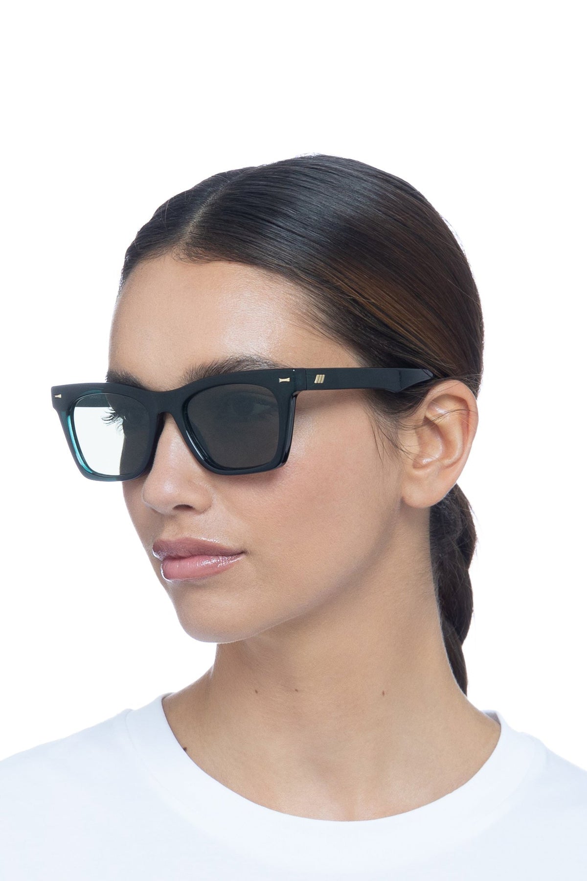 Le Specs Chante Sunglasses - Bottle Green - RUM Amsterdam