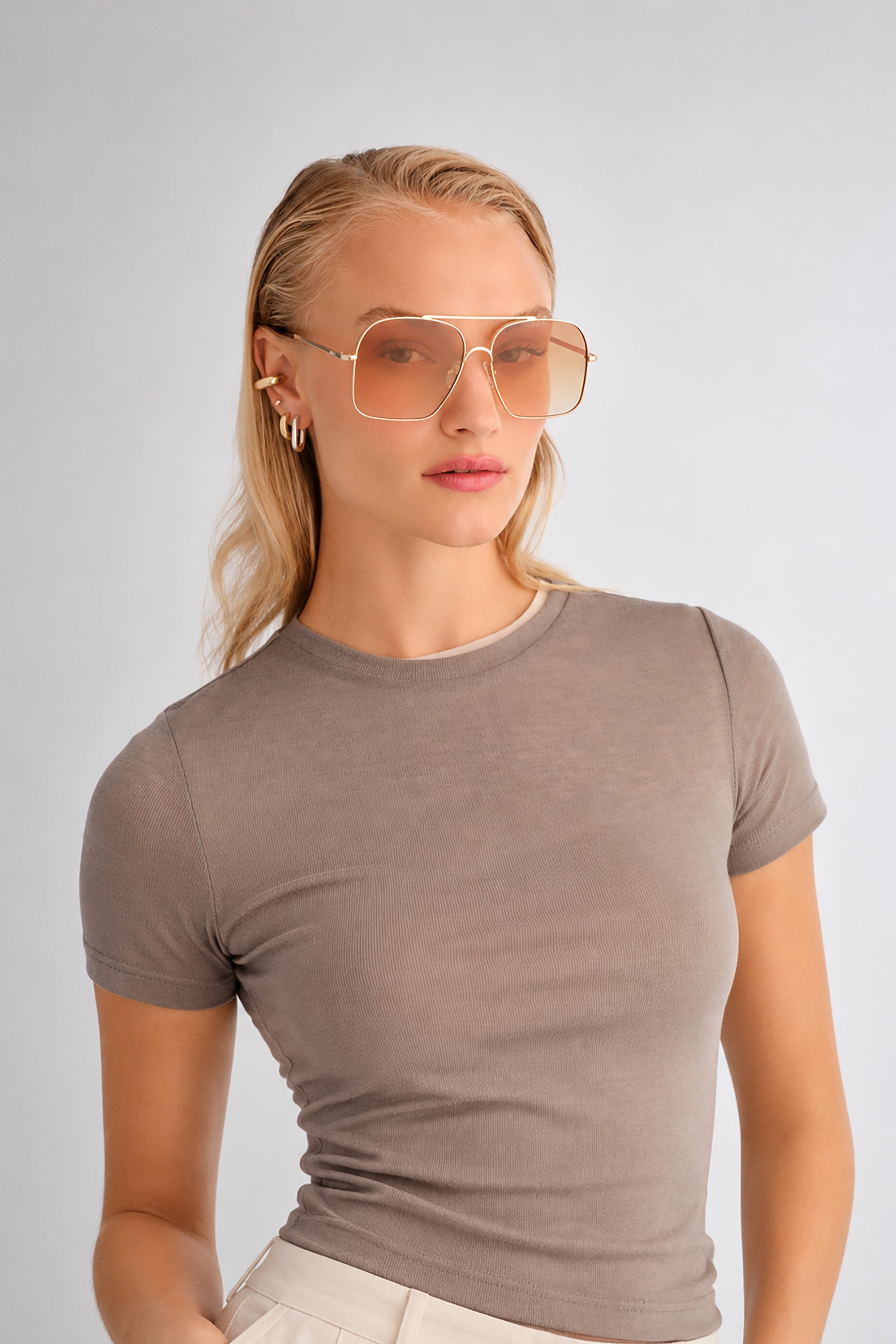 Civelle Sunglasses - Bright Gold / Tort