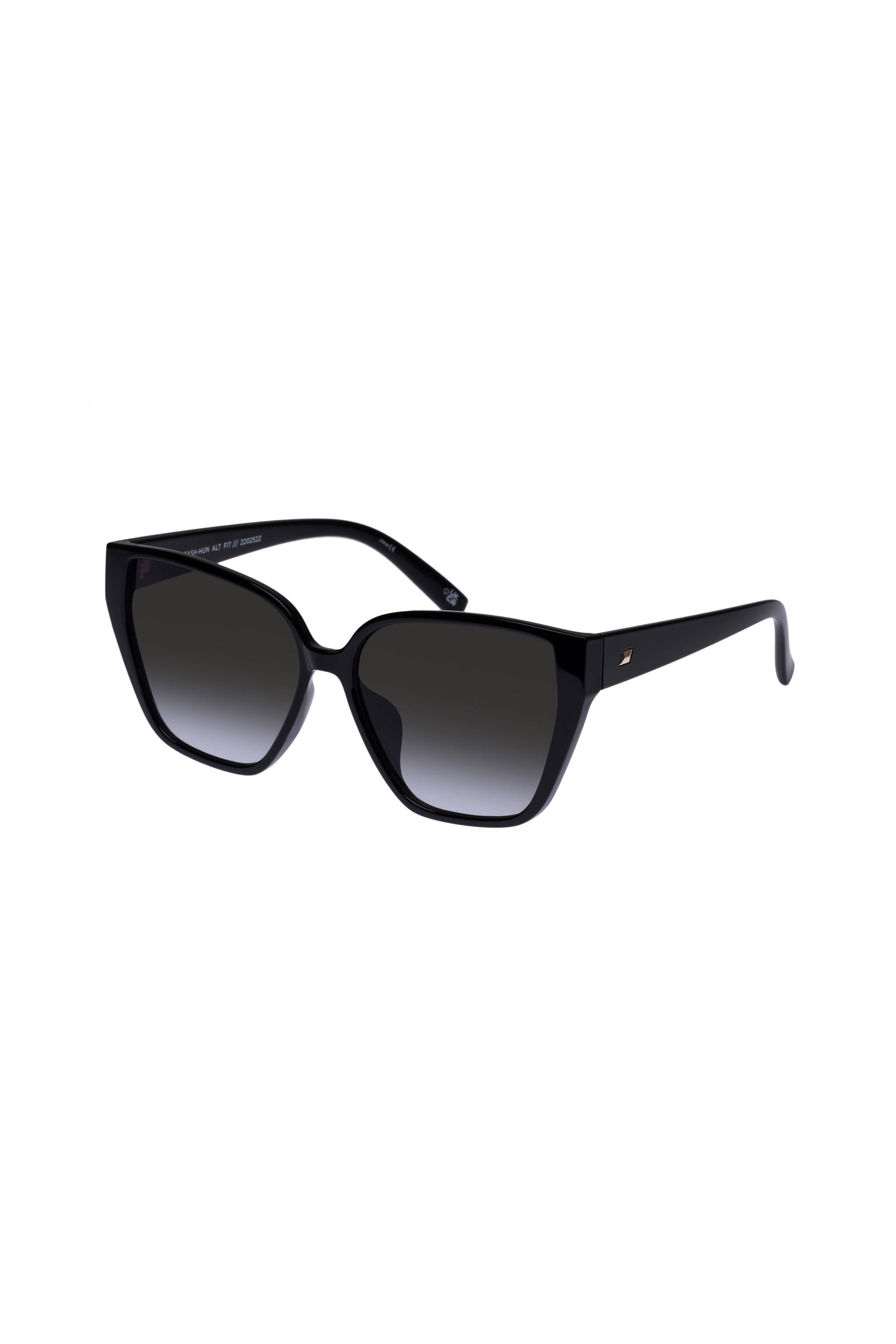 Fash-Hun Sunglasses - Shiny Black