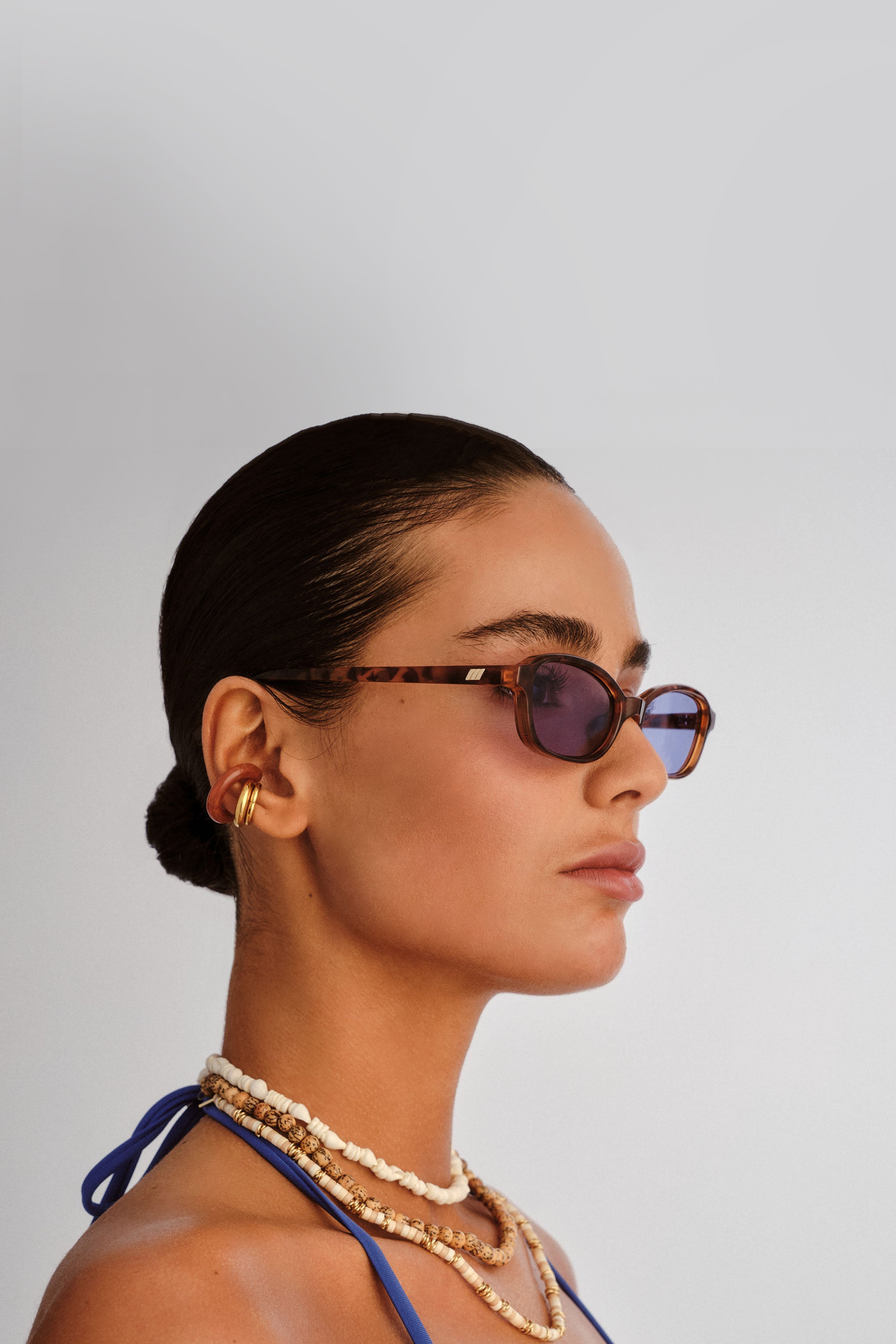 Honey Pot Sunglasses - Amber Tort