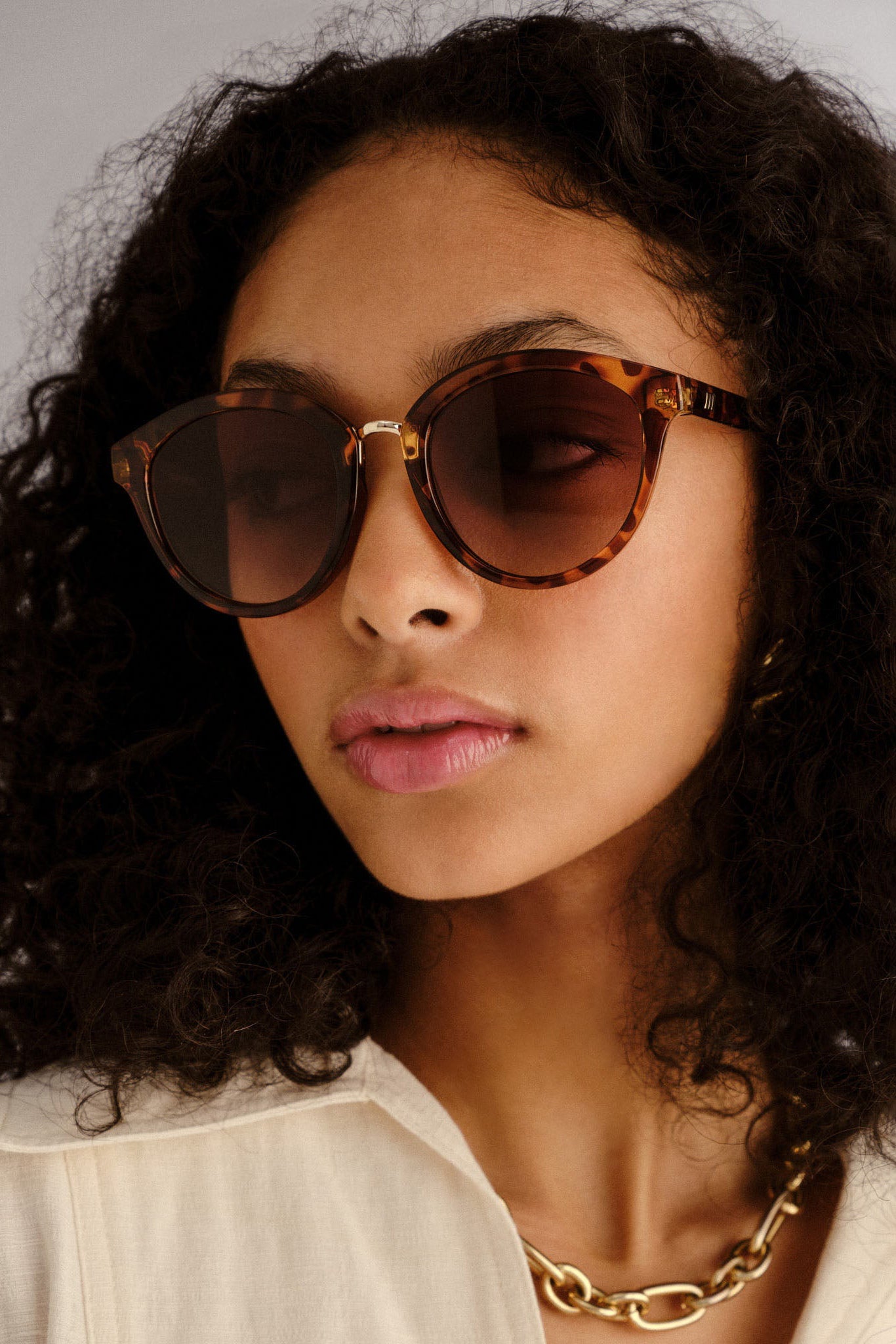 Influx Sunglasses - Cola Tort w/ Brown Grad Lens