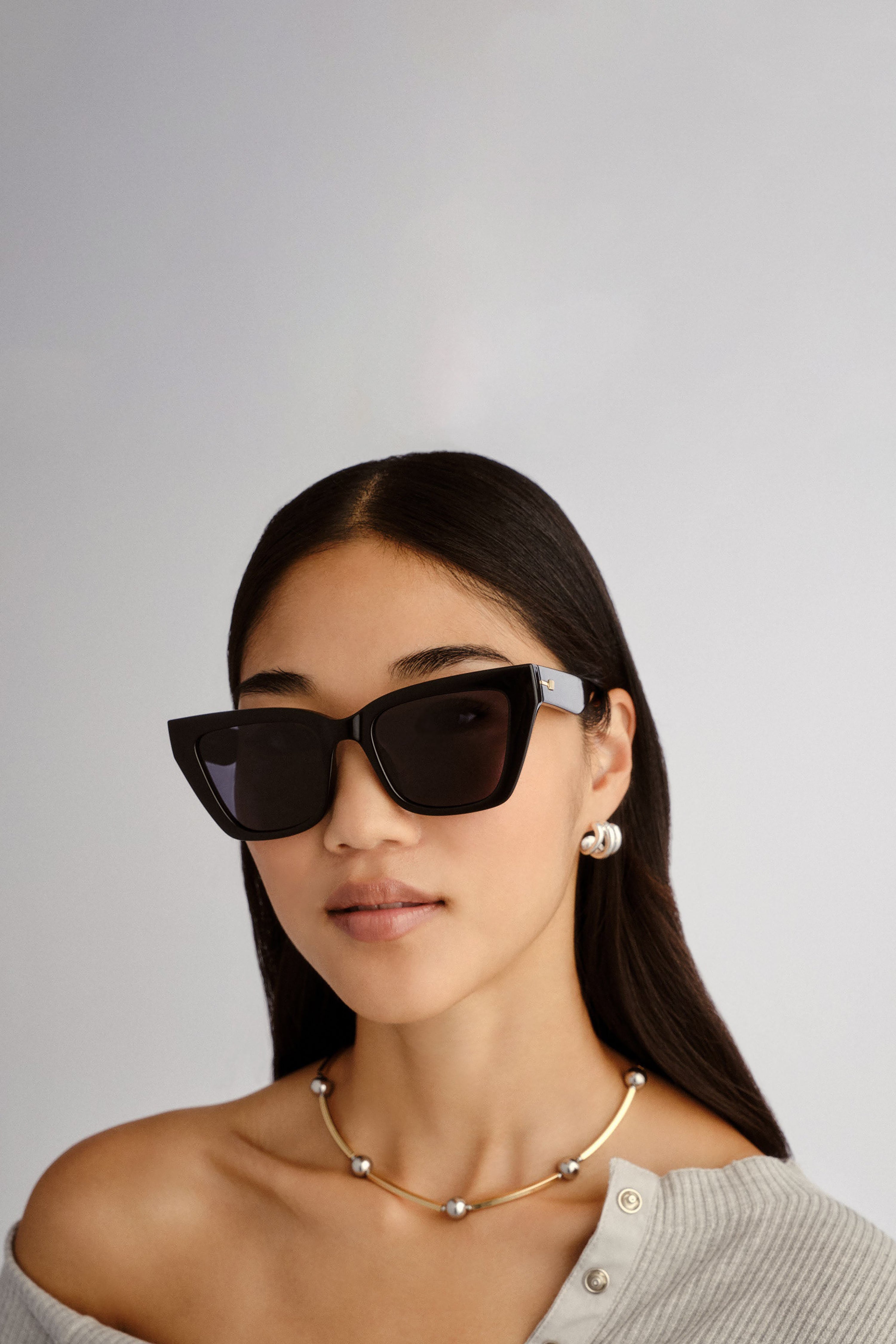 Le Coeur Sunglasses - Black *Polarized*
