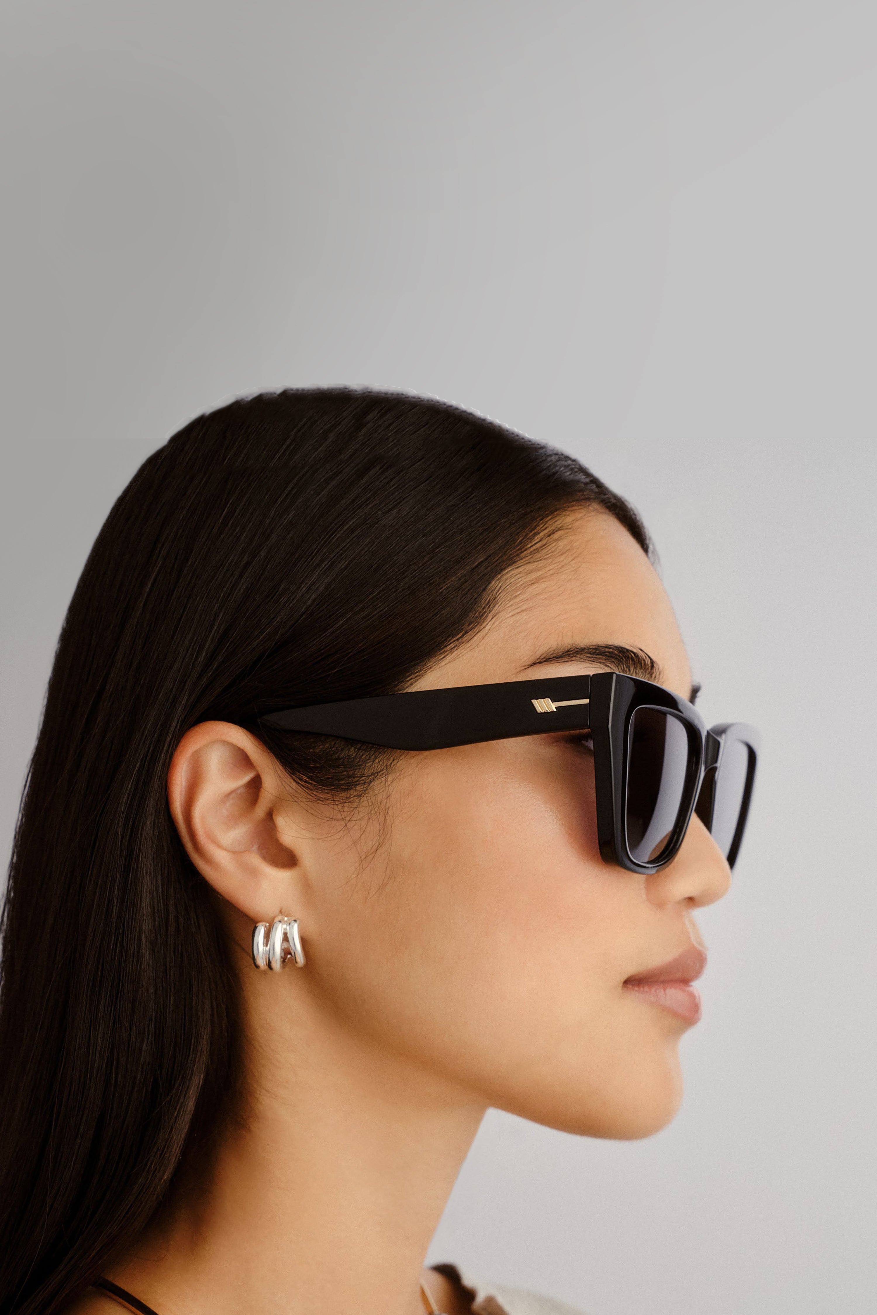 Le Coeur Sunglasses - Black *Polarized*