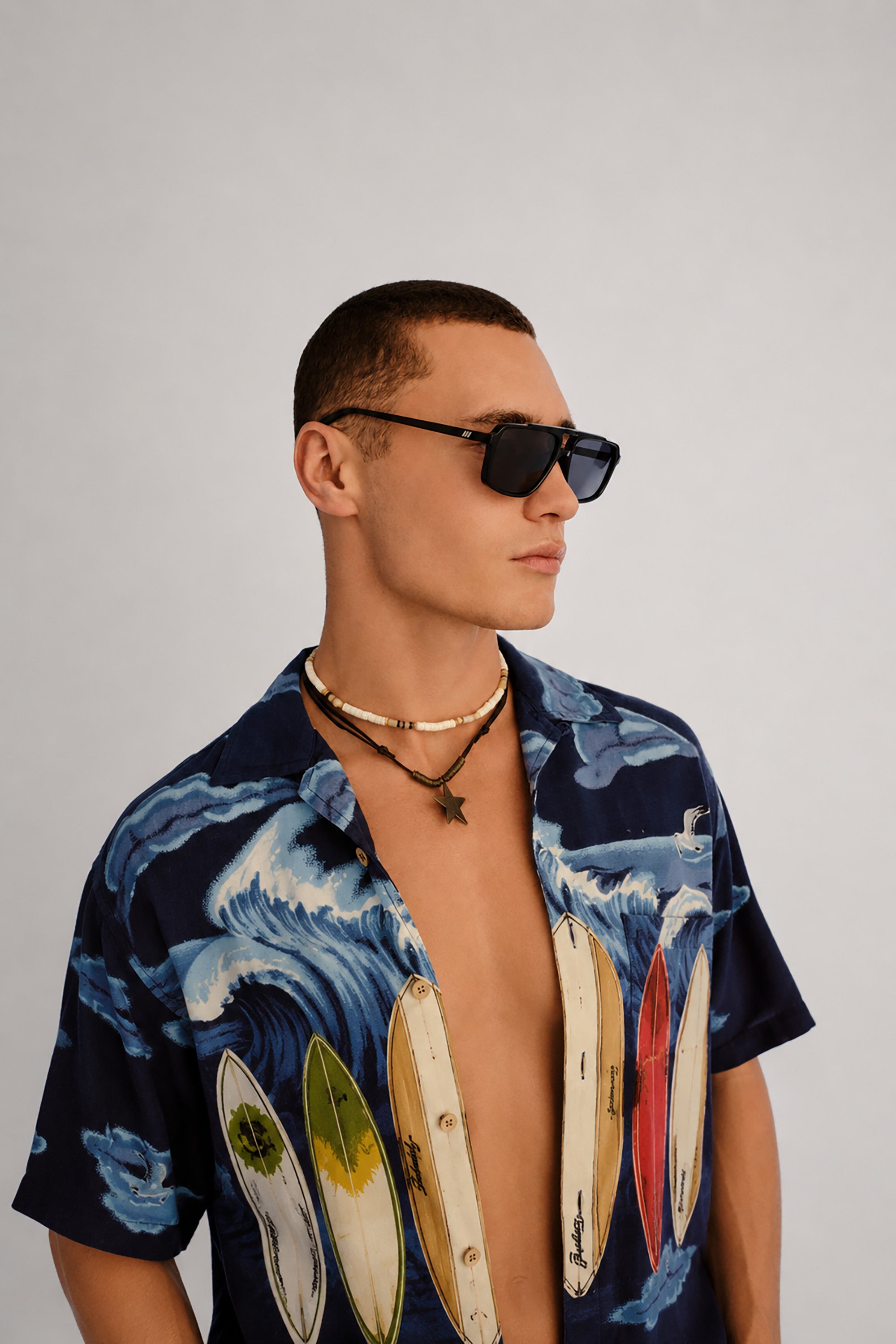 Le Gars Sunglasses - Black *Polarized*