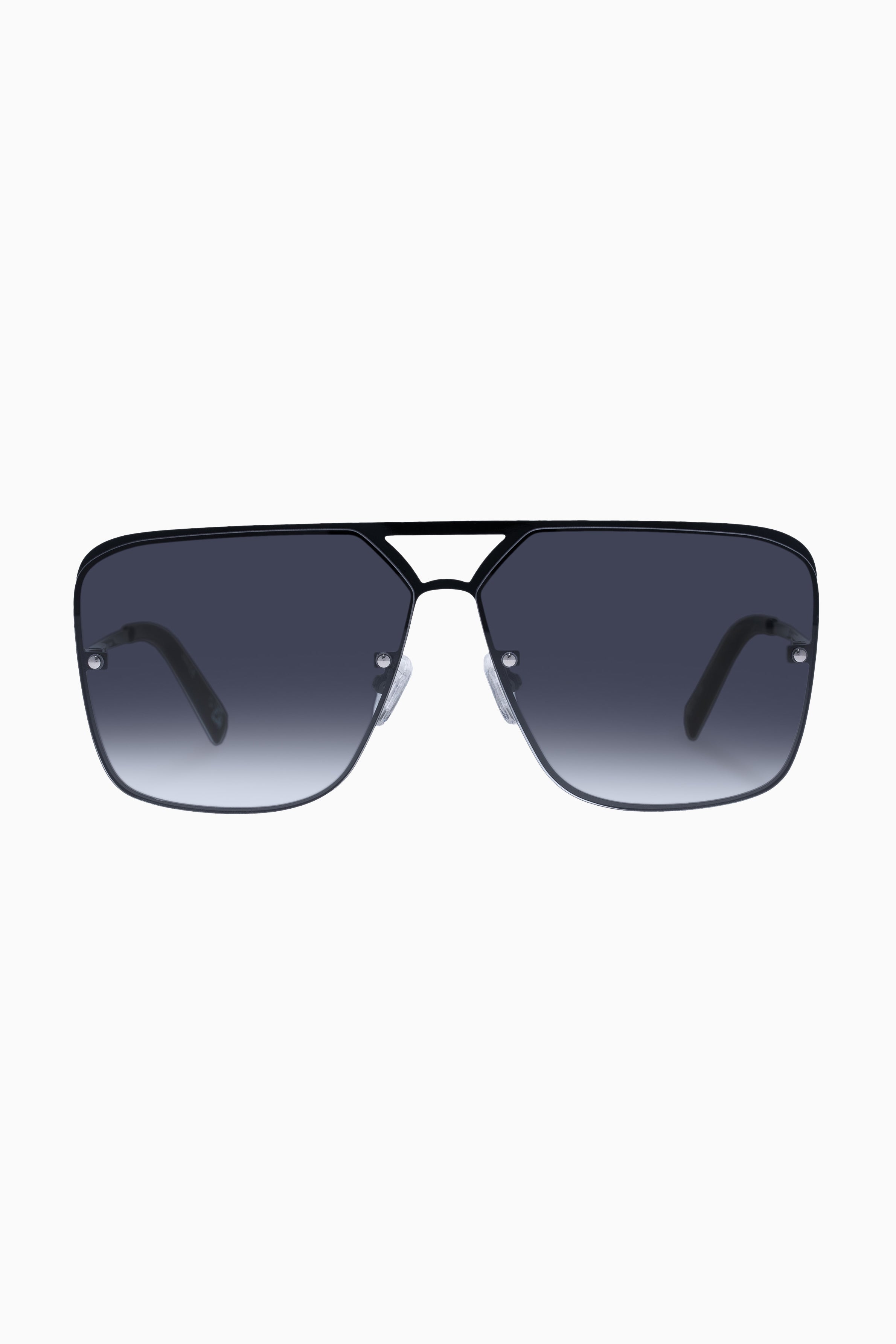 Metazoic Sunglasses - Black w/ Smoke Grad Lens // Le Sustain