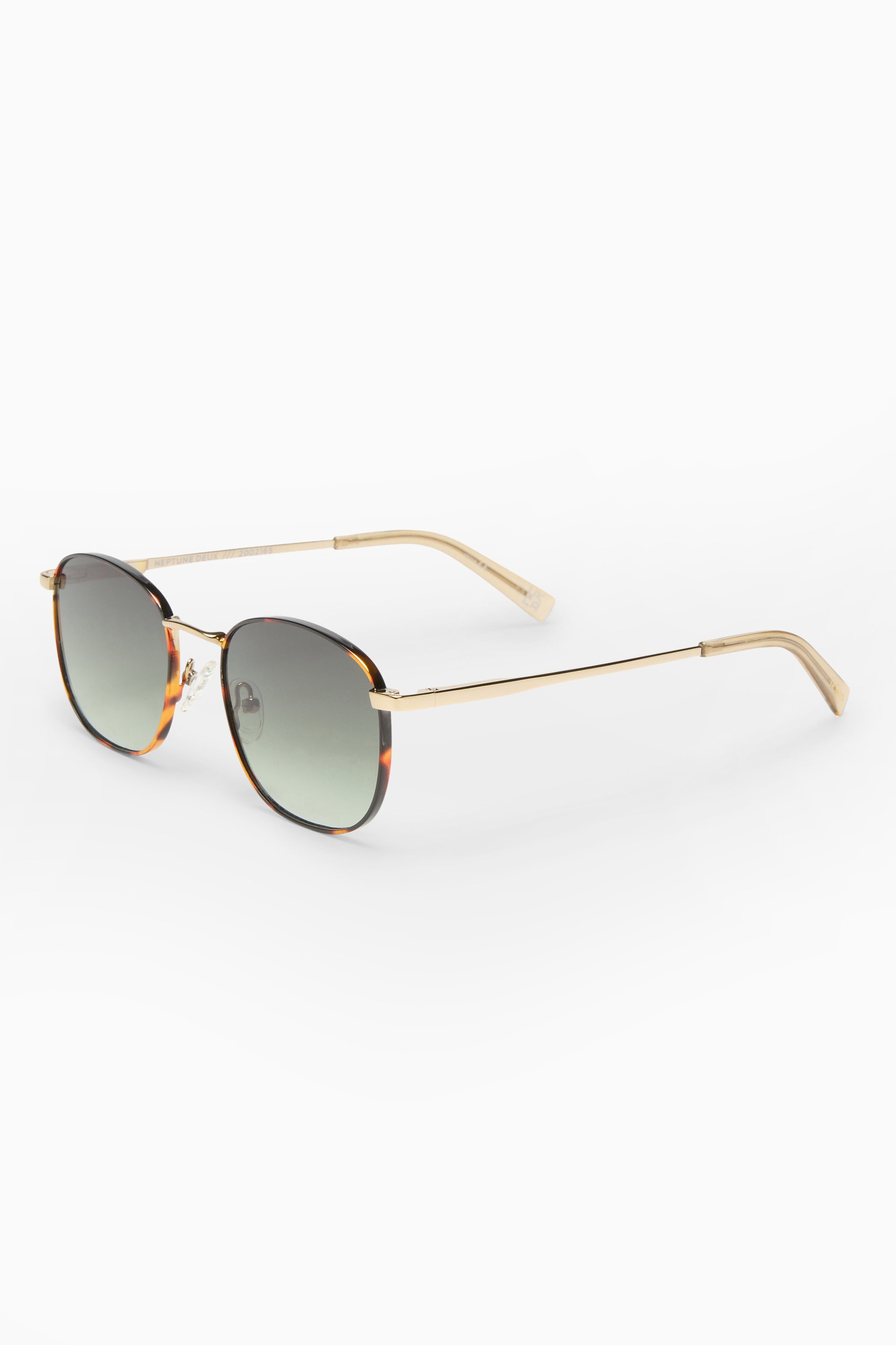 Neptune Deux Sunglasses - Bright Gold / Tort