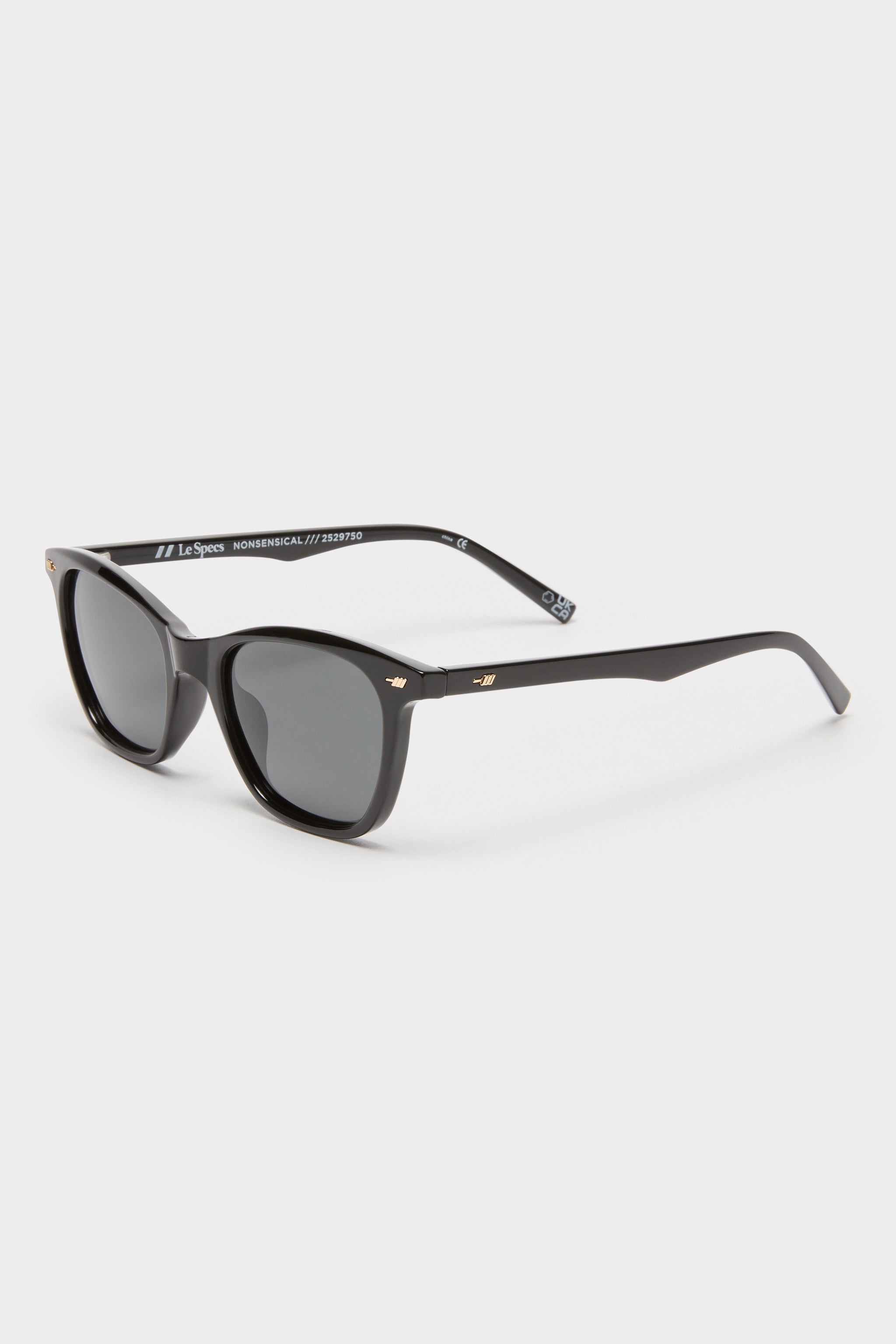 Nonsensical Sunglasses - Black *Polarized* // Le Sustain