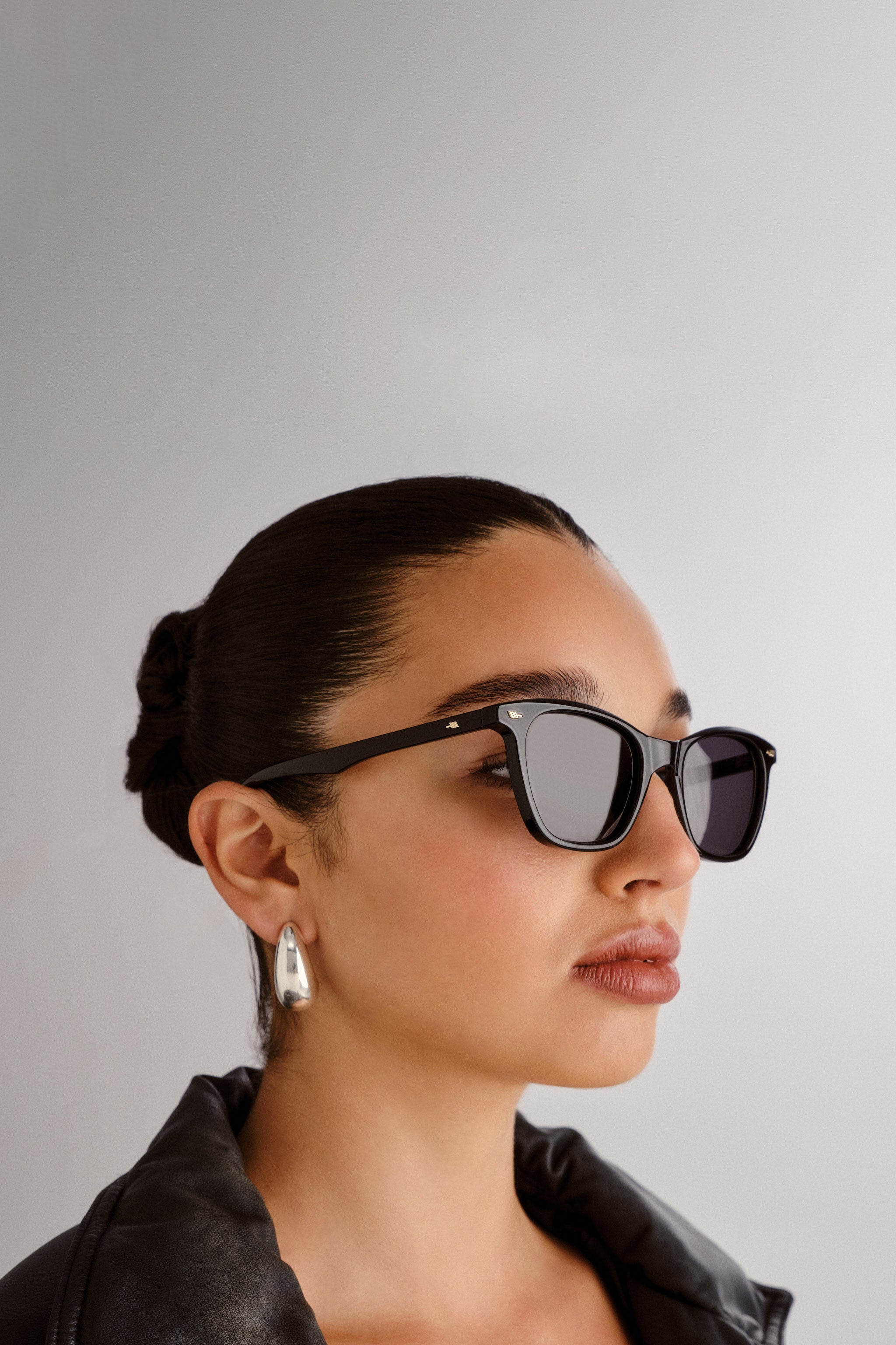 Nonsensical Sunglasses - Black *Polarized* // Le Sustain