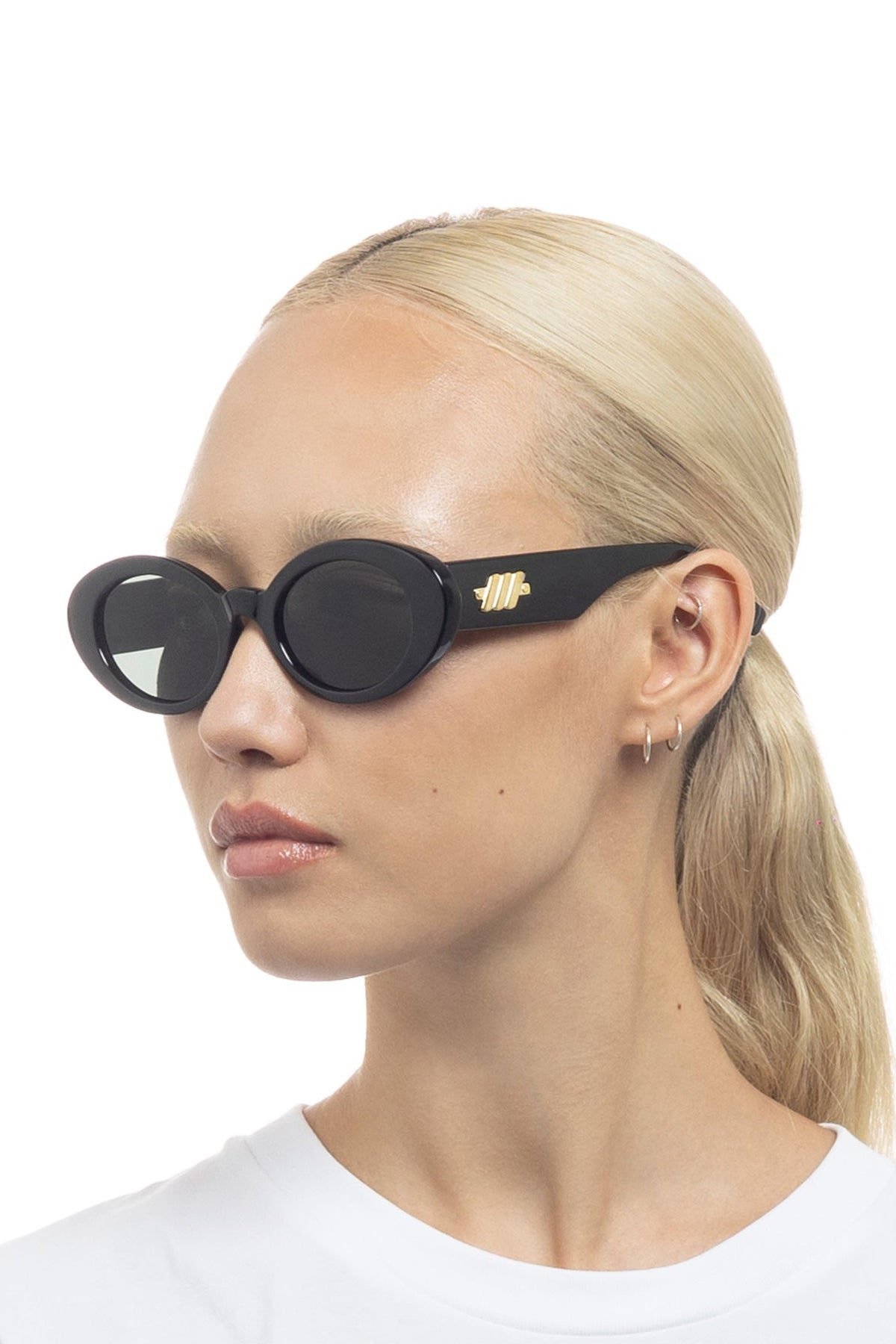 Le Specs Nouveau Vie Sunglasses - Black - RUM Amsterdam