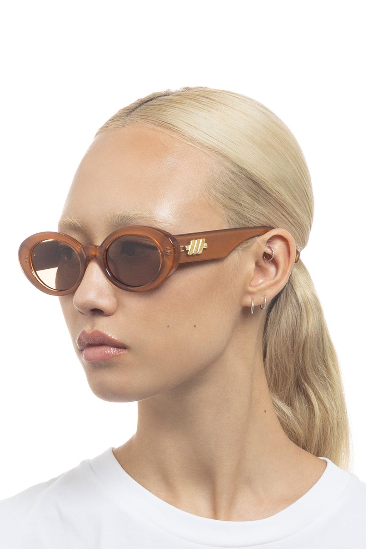 Le Specs Nouveau Vie Sunglasses - Caramel - RUM Amsterdam