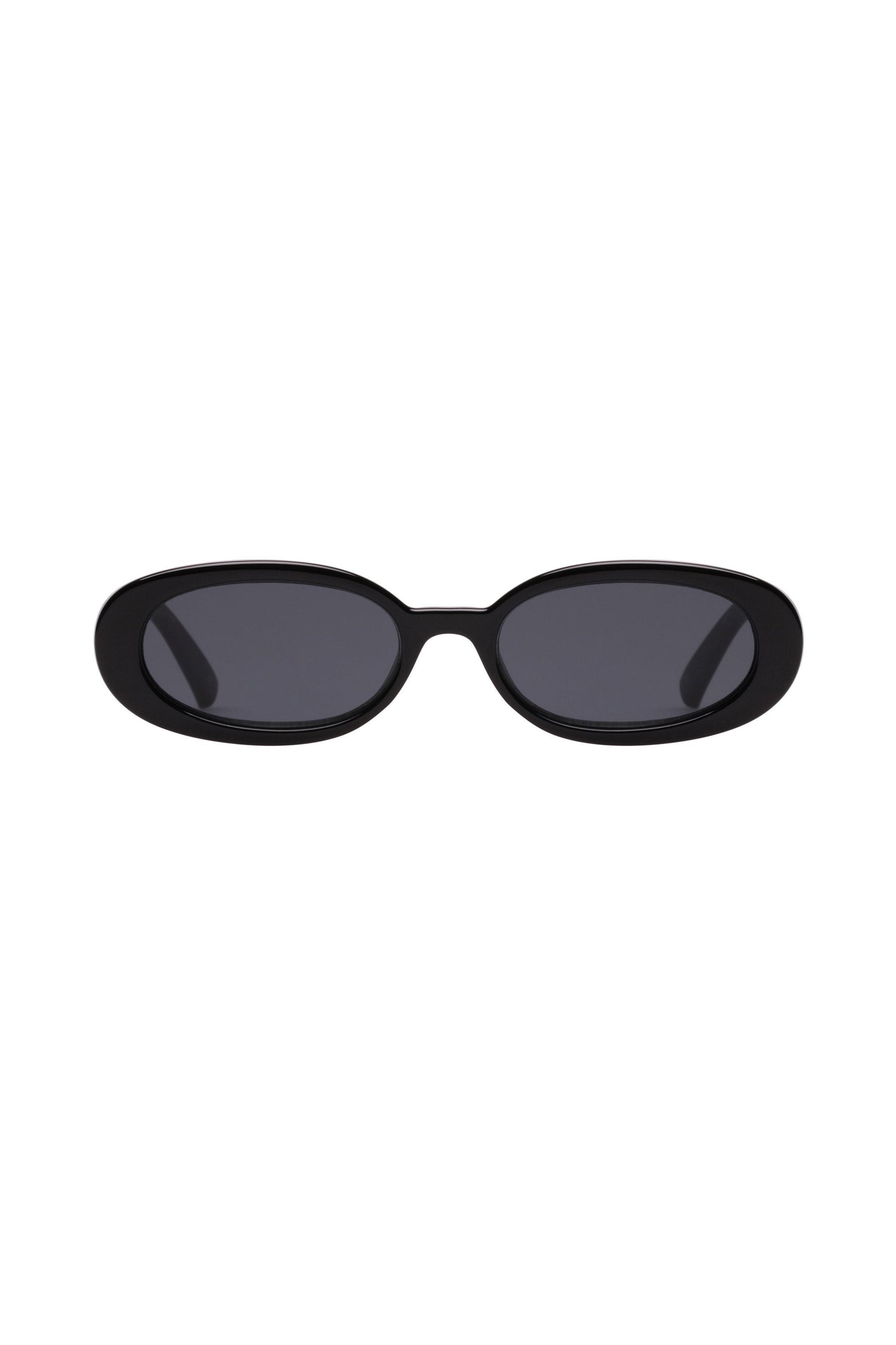 Le Specs Outta Love Sunglasses - Shiny Black - RUM Amsterdam