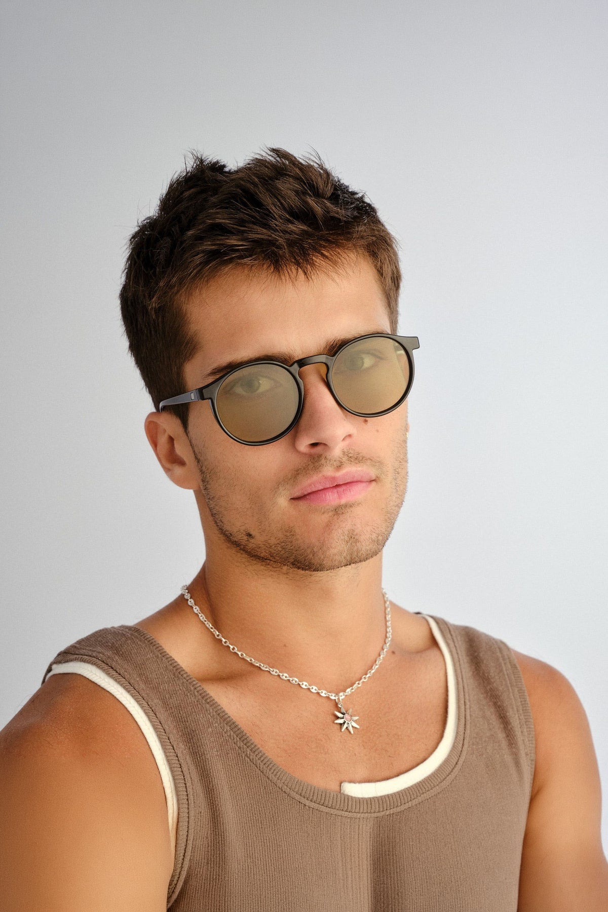 Teen Spirit Deux Sunglasses - Black w/ Olive Mono