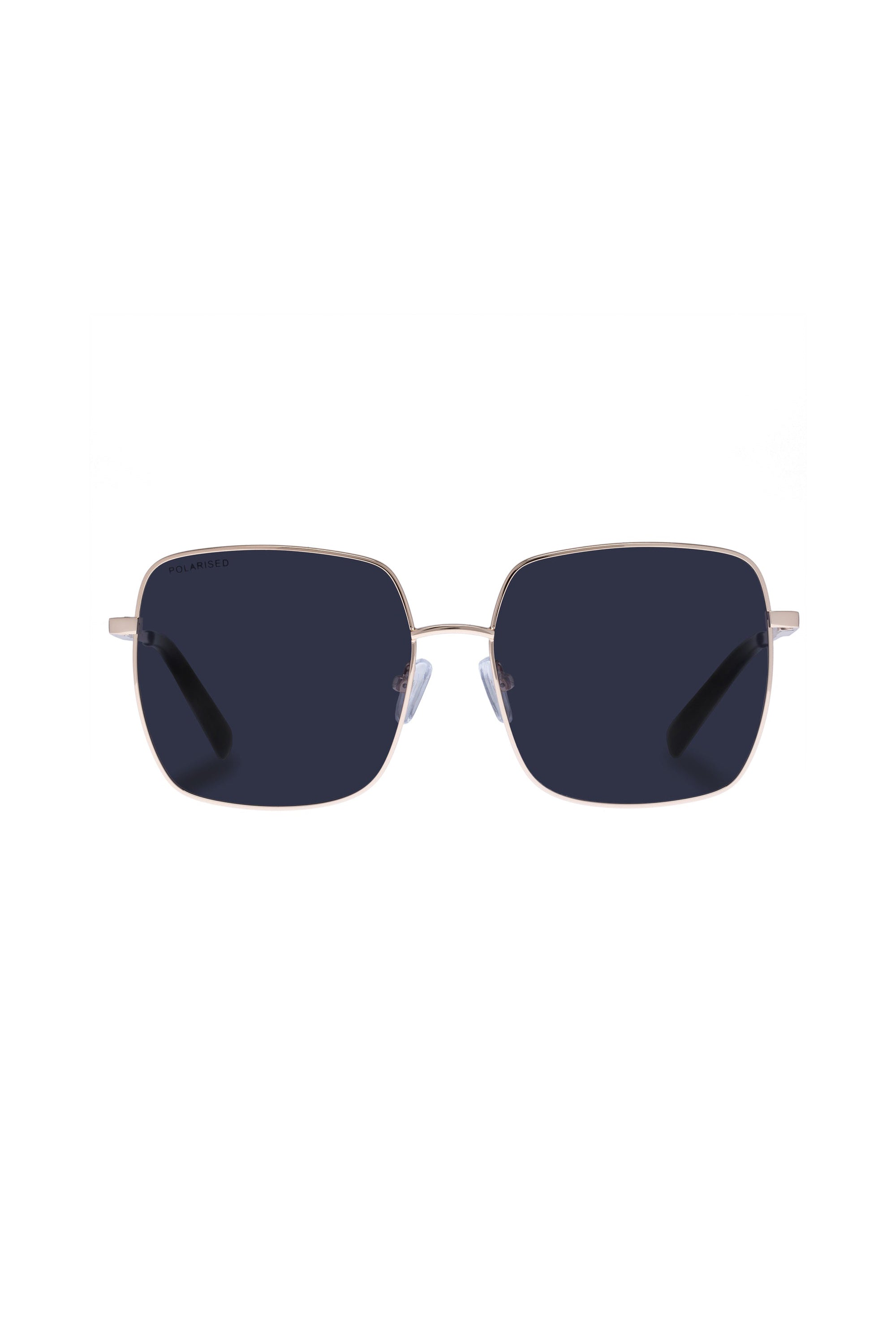 The Cherished Sunglasses - Gold w/ Smoke Mono *Polarized*