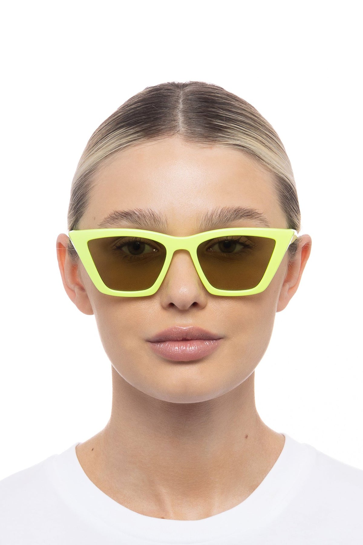 Le Specs Velodrome Sunglasses - Pine Lime // LTD ED - RUM Amsterdam