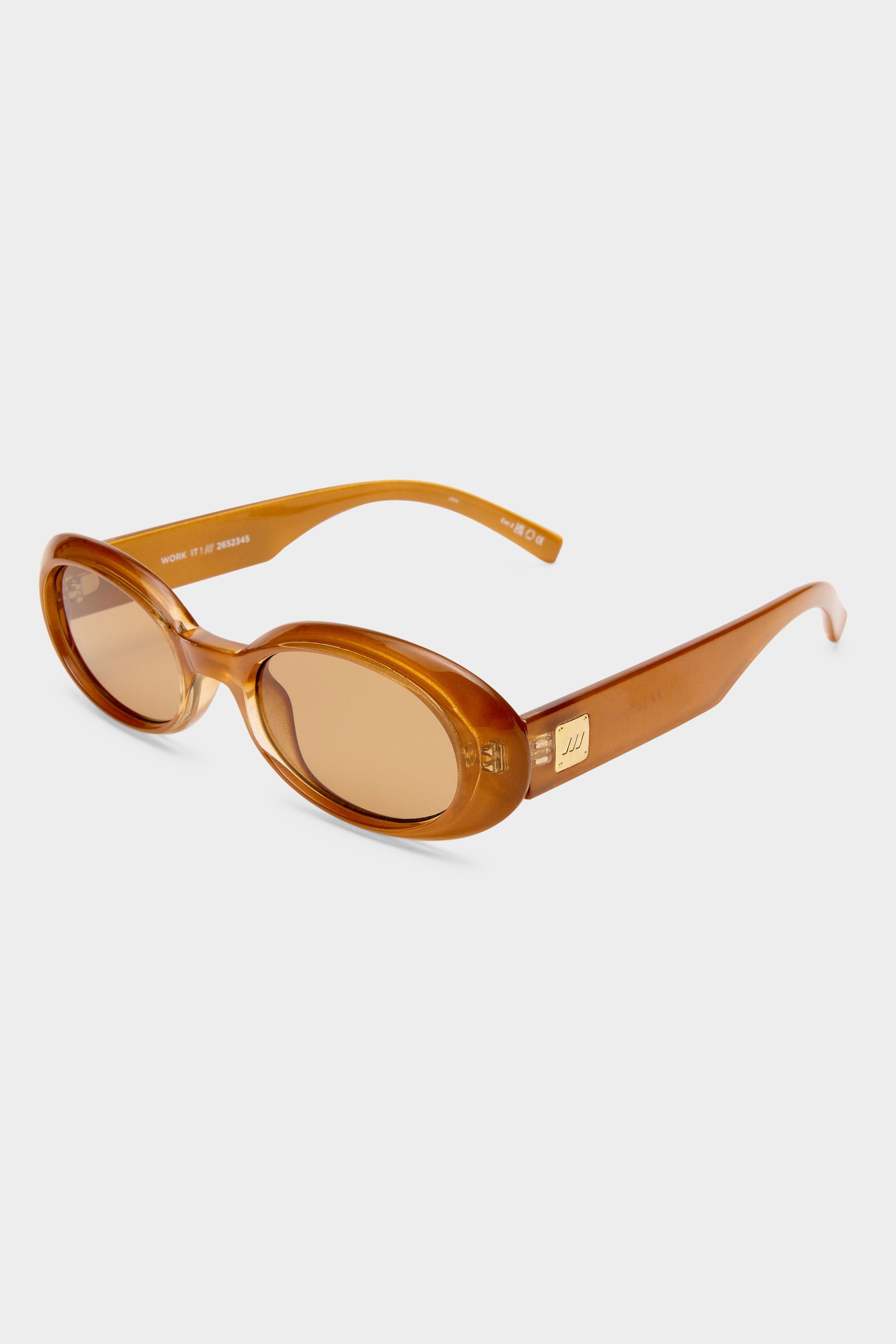 Work It! Sunglasses - Gold Pearl