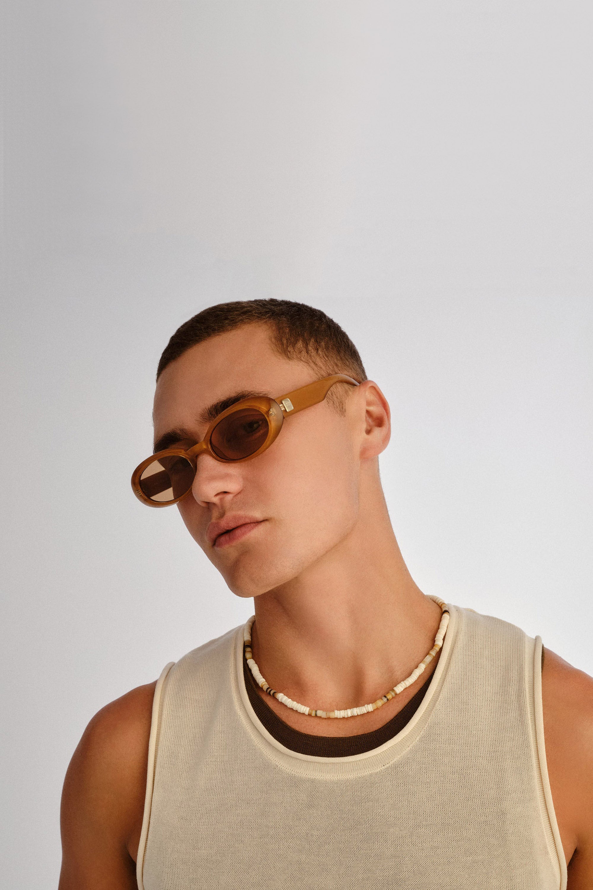 Work It! Sunglasses - Gold Pearl