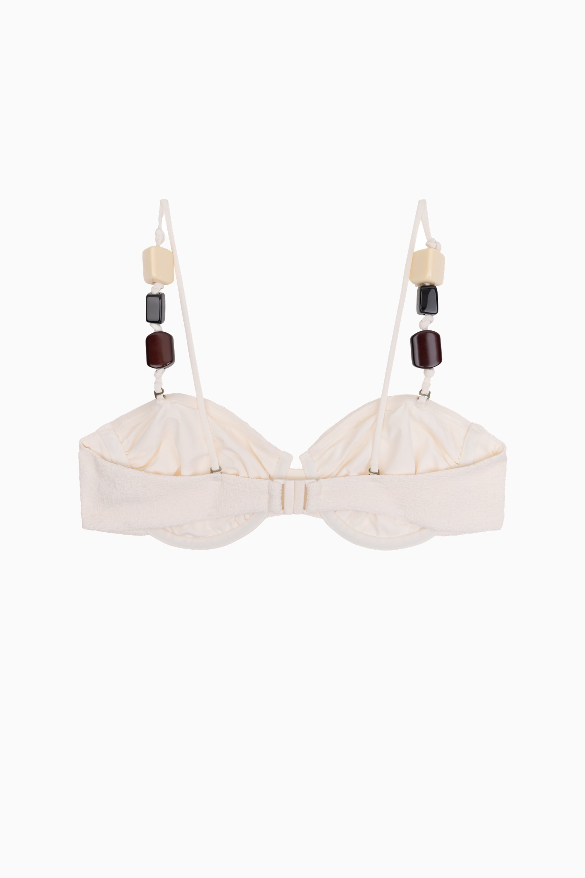 Glow Wire Bikini Top - Off White