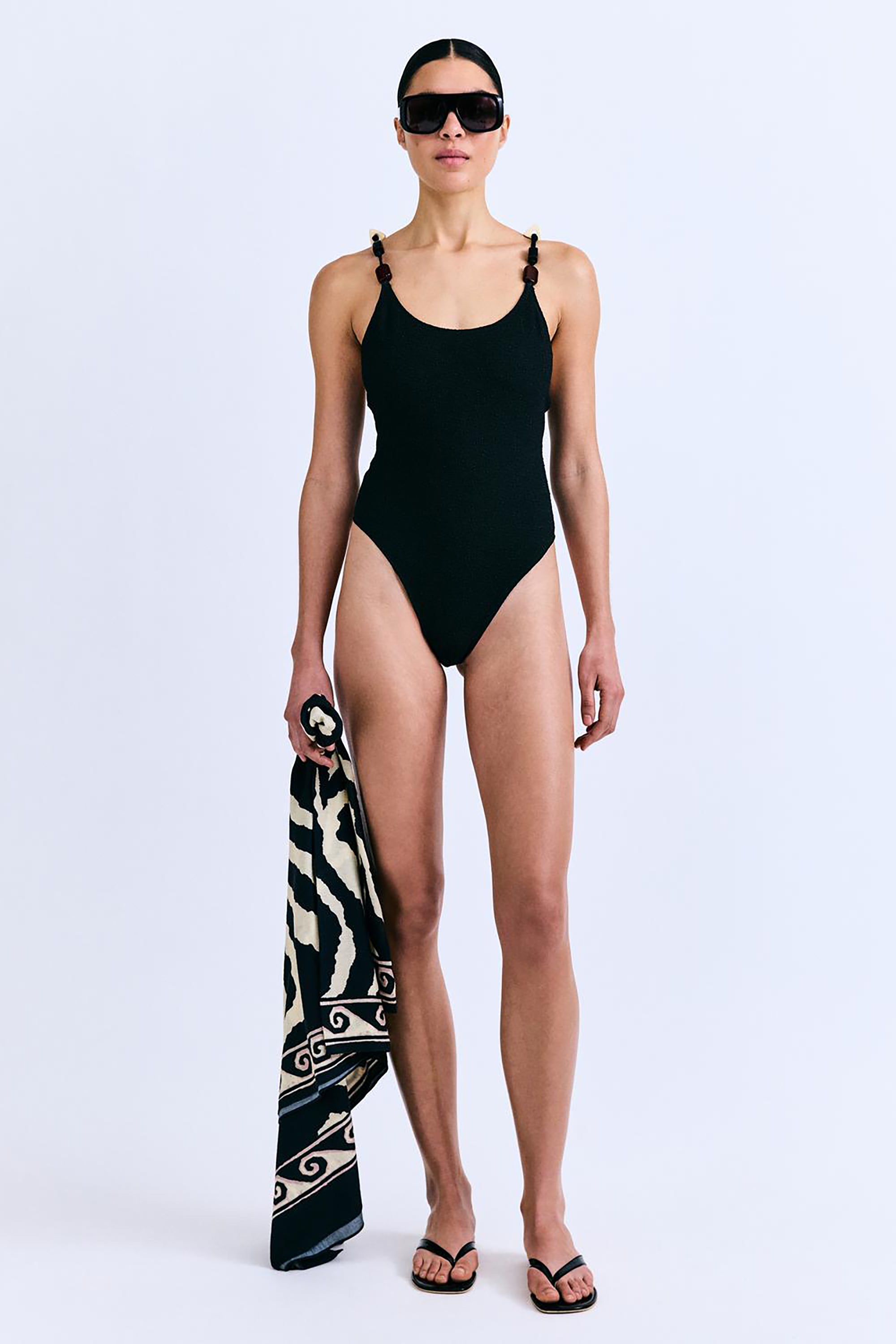 Madison Sporty Swimsuit - Black