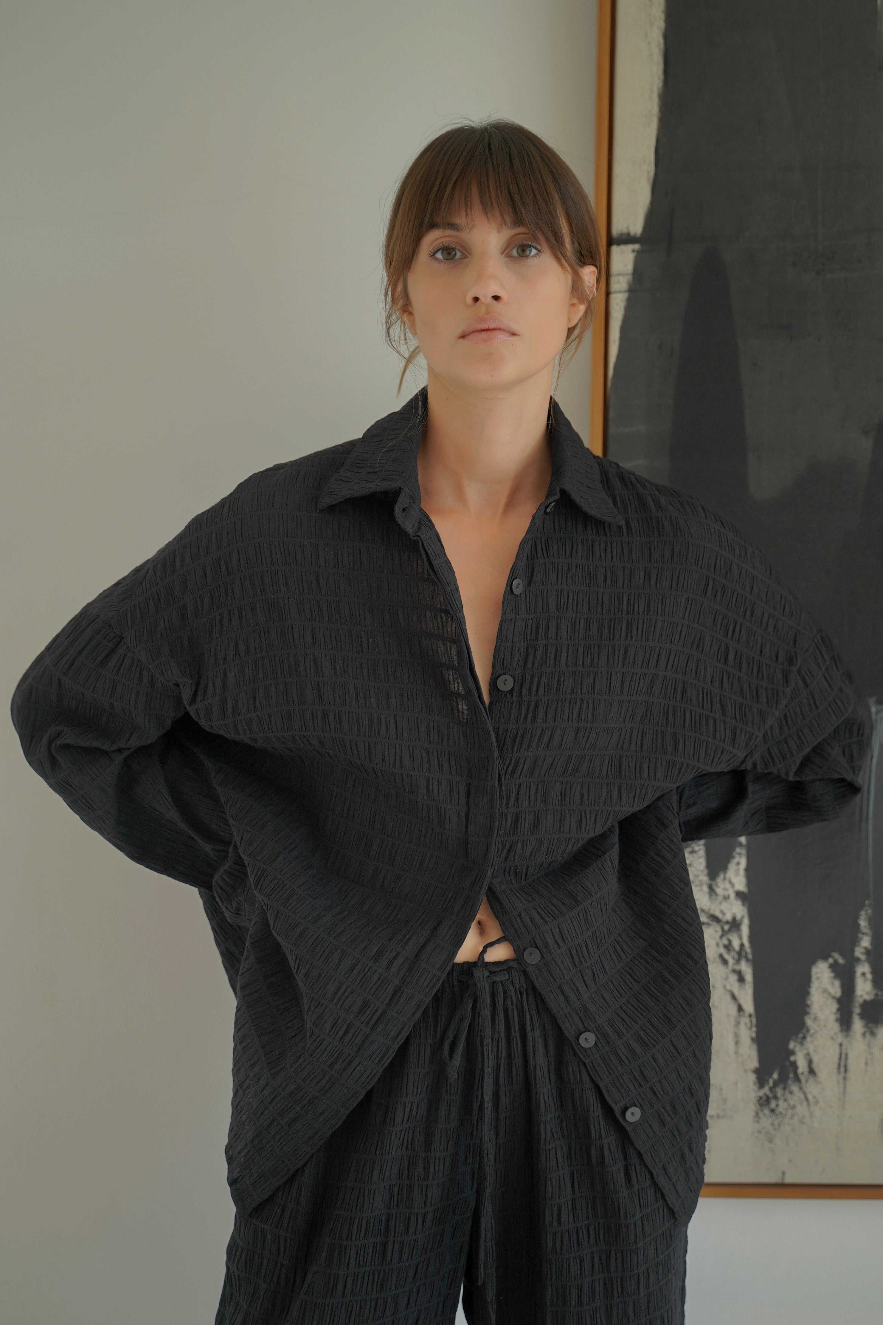 Josephine Shirt - Black