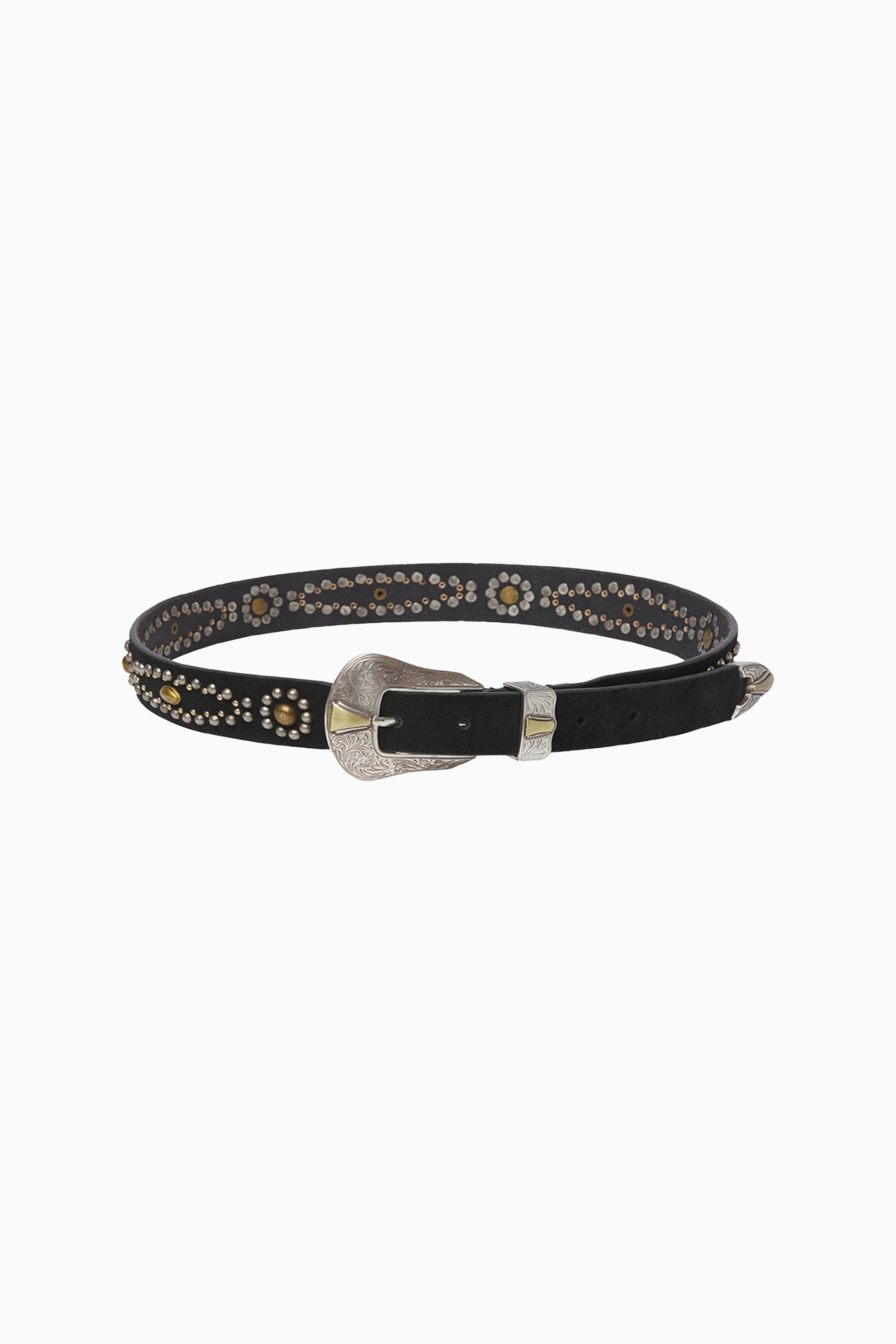 Bandido Pancho Belt - Midnight Silver