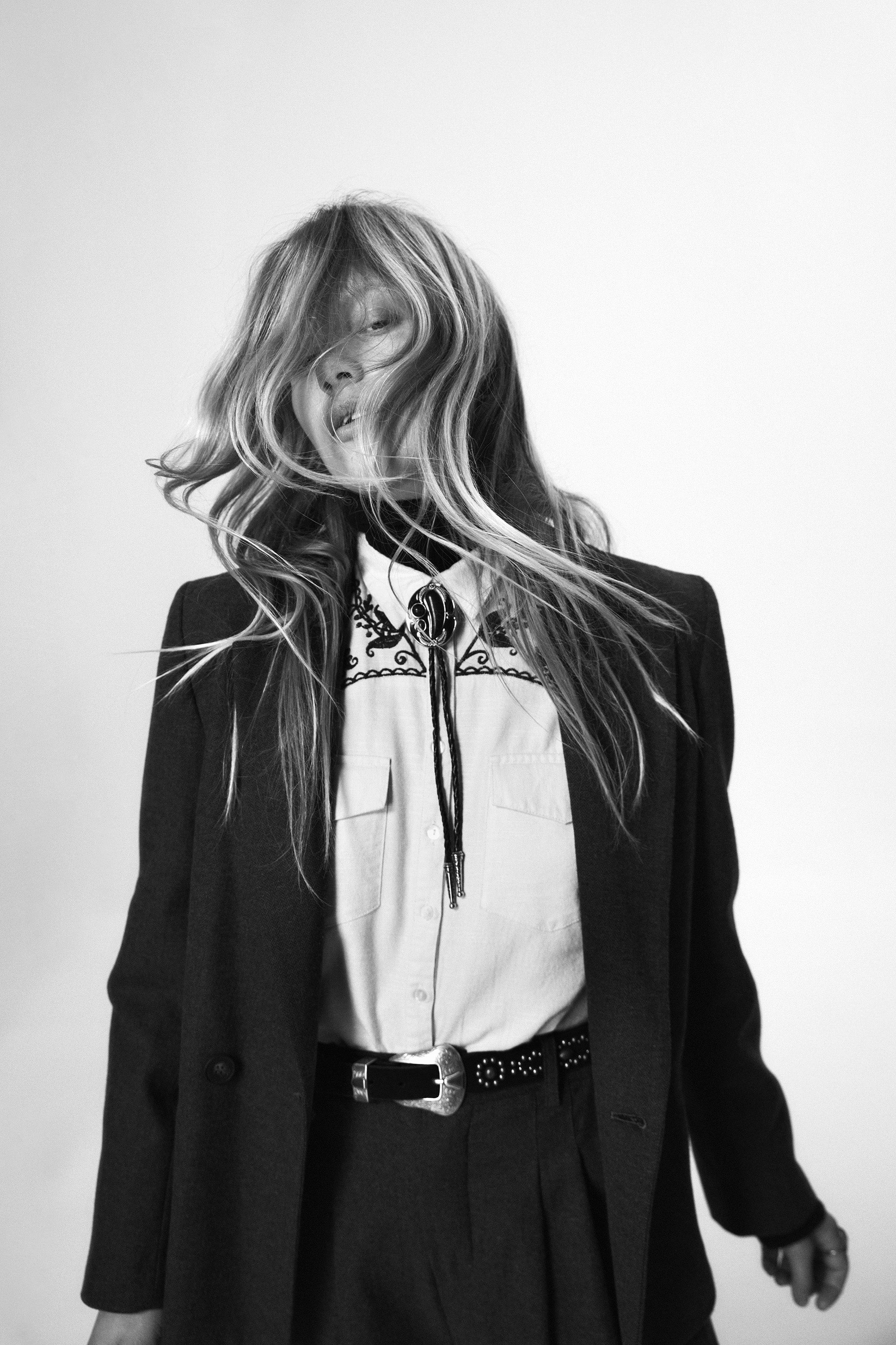 Bandido Pancho Belt - Midnight Silver