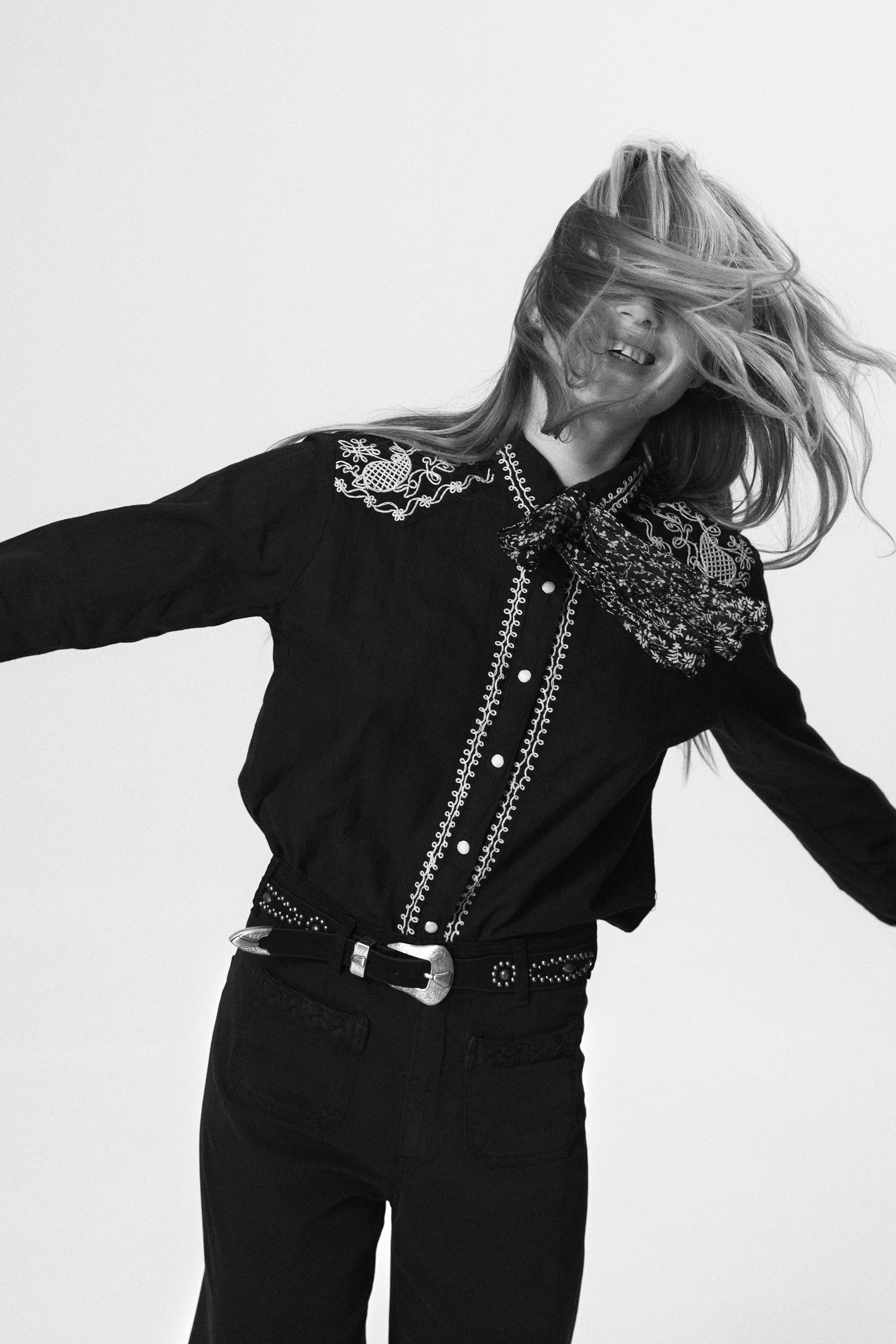 Bandido Pancho Belt - Midnight Silver