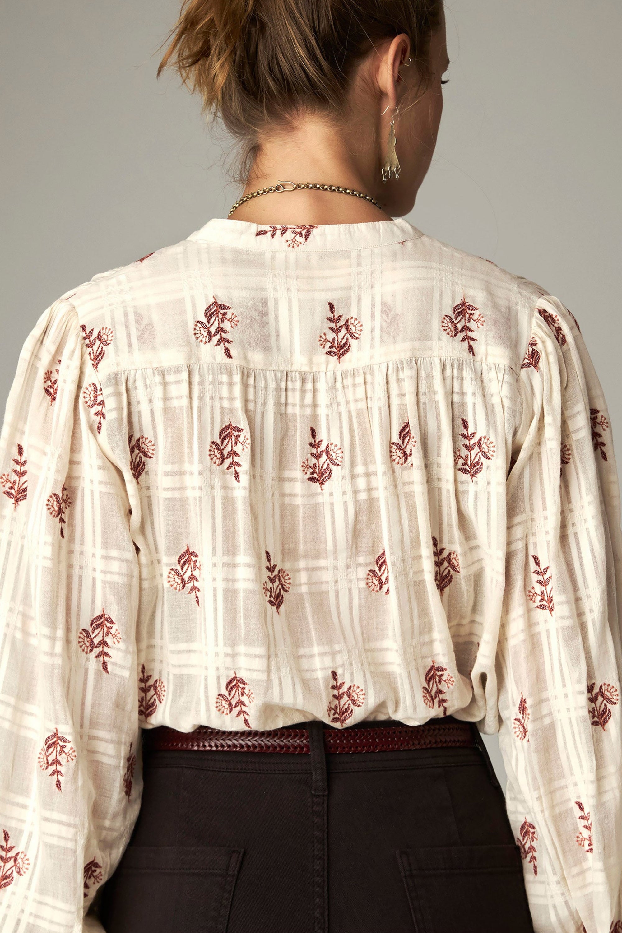 Birdie Blouse - White Ember