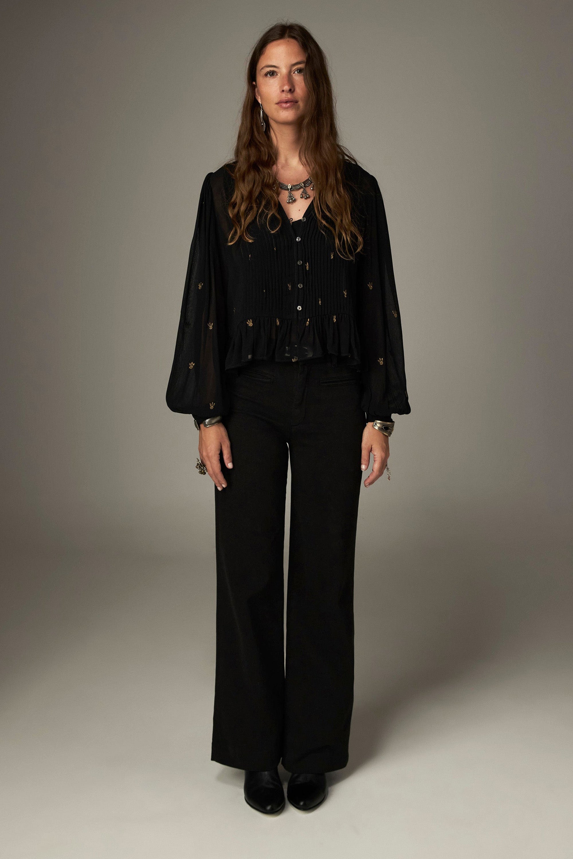 Catherine Blouse - Blackout