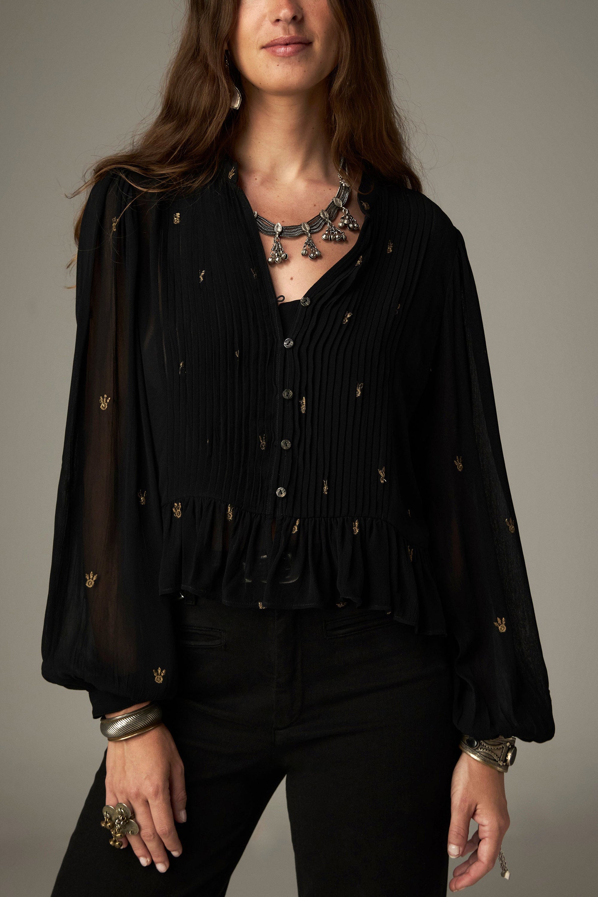 Catherine Blouse - Blackout
