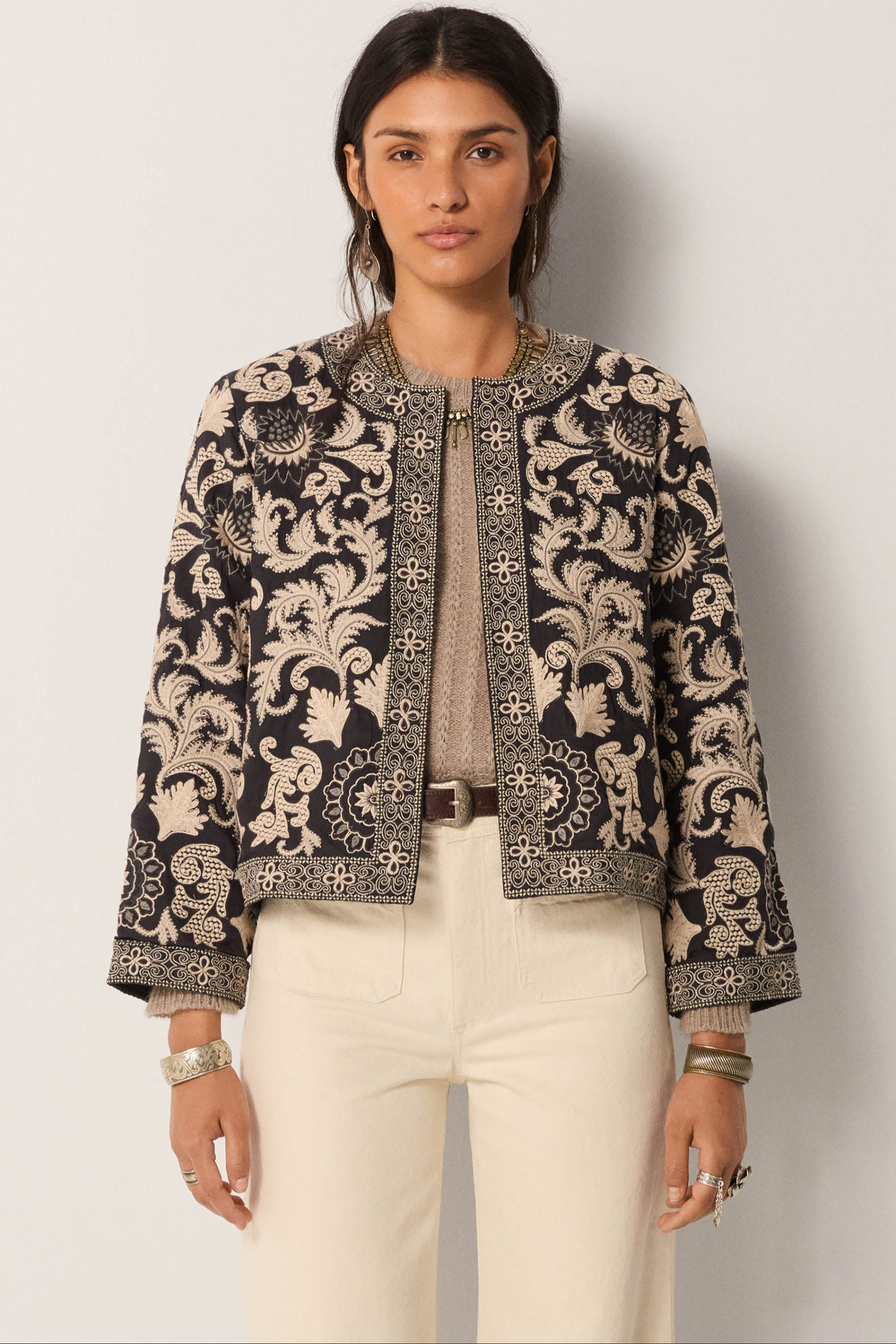 Chuvash Balani Jacket - Deep Black