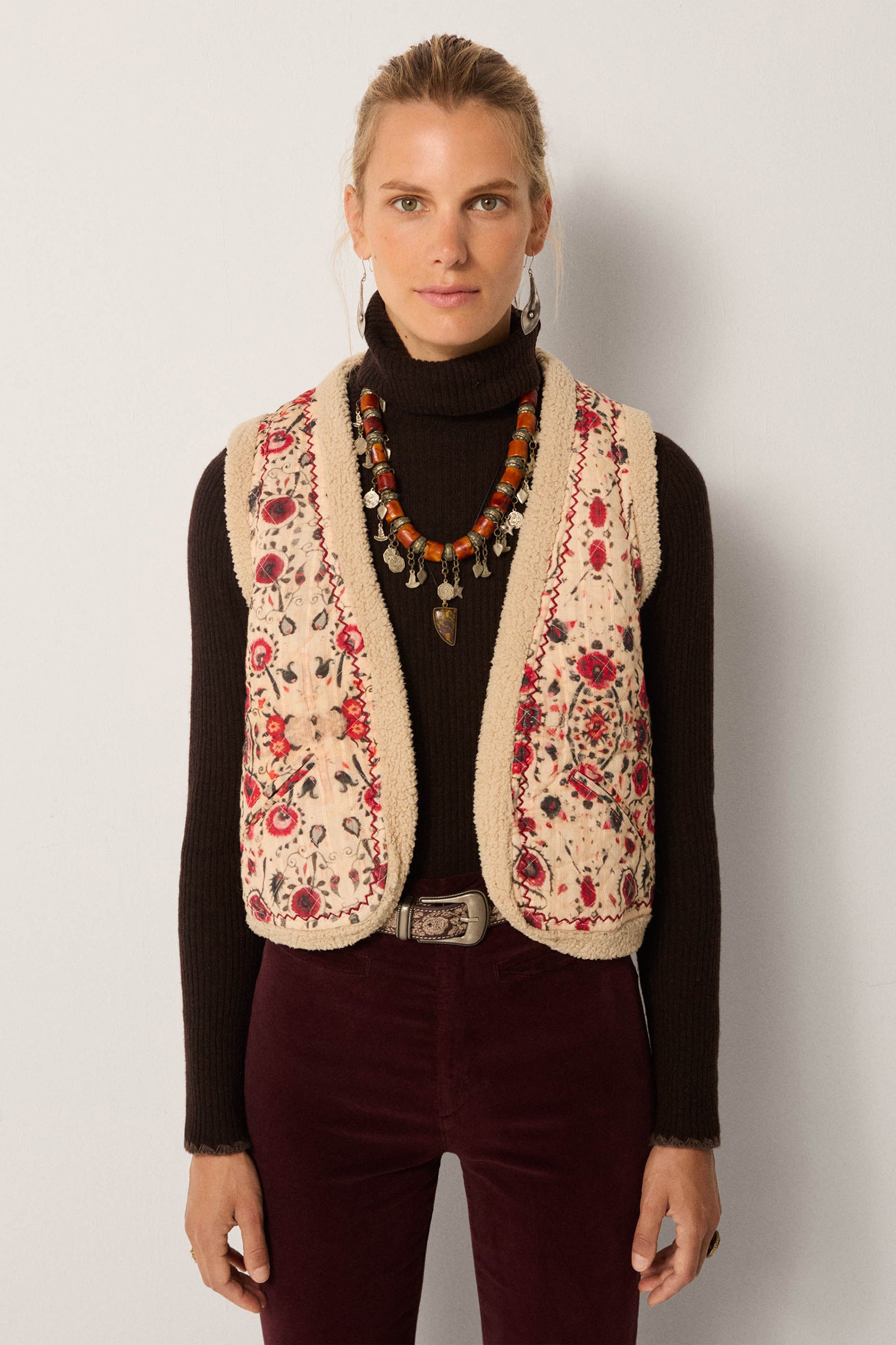 Coquelicot Paul Vest - Coquillage