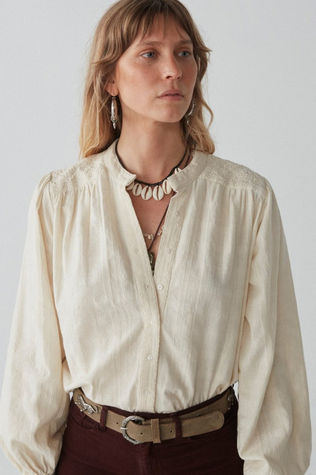 Maison Hotel Damusi Beth Blouse - Shell - RUM Amsterdam