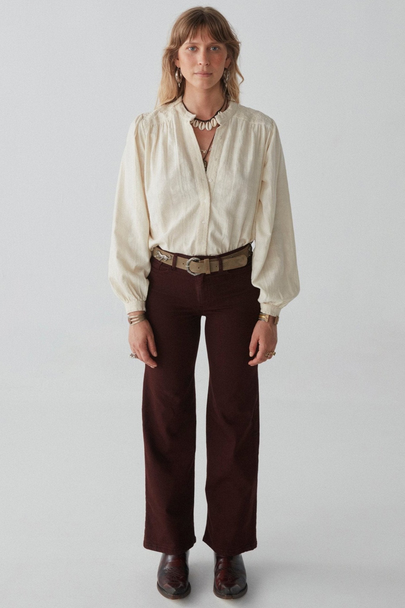 Maison Hotel Damusi Beth Blouse - Shell - RUM Amsterdam