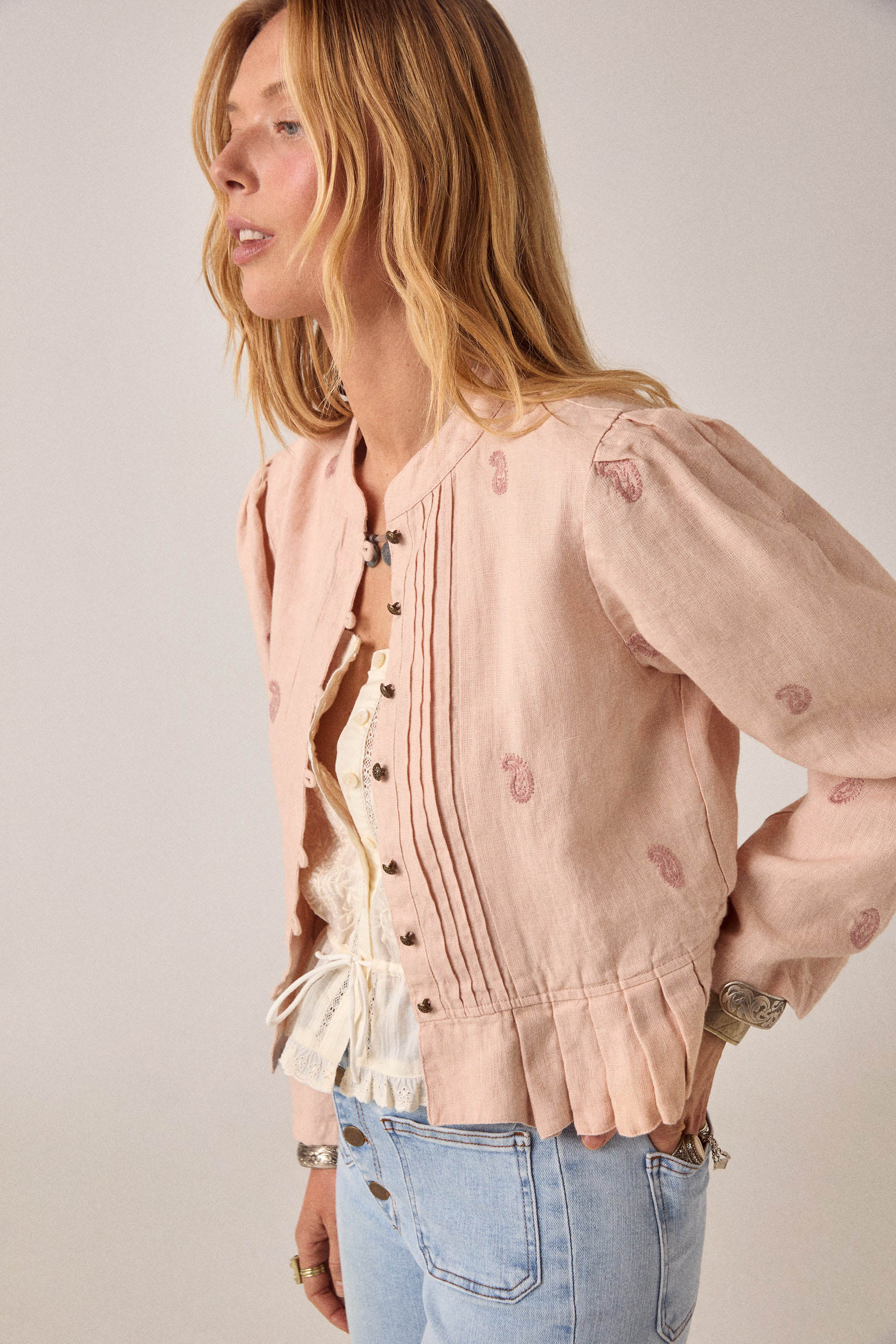 Edgar Jacket - Degas Antique Blush