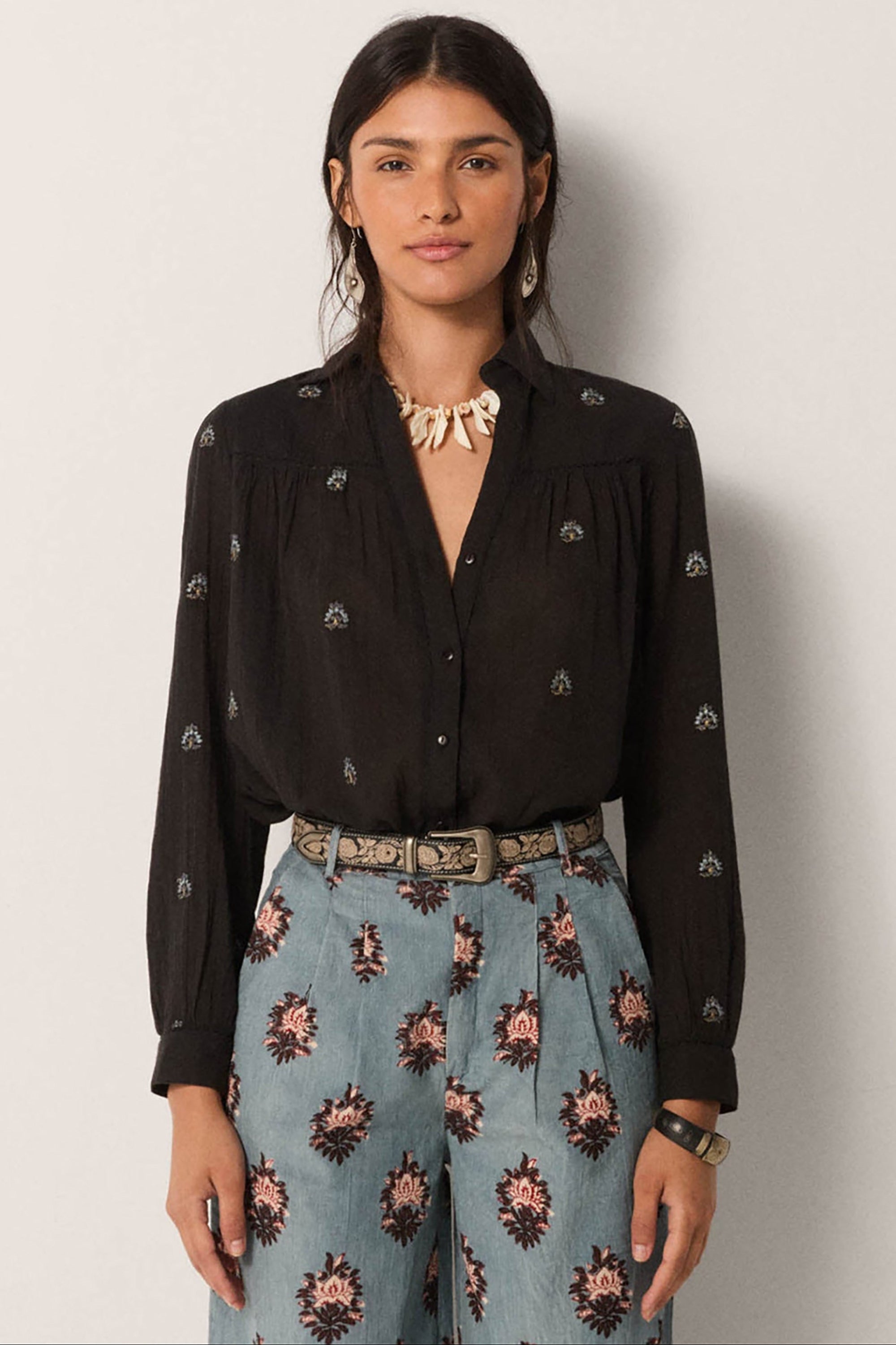  Galaxy Amrit Blouse - Black - RUM Amsterdam