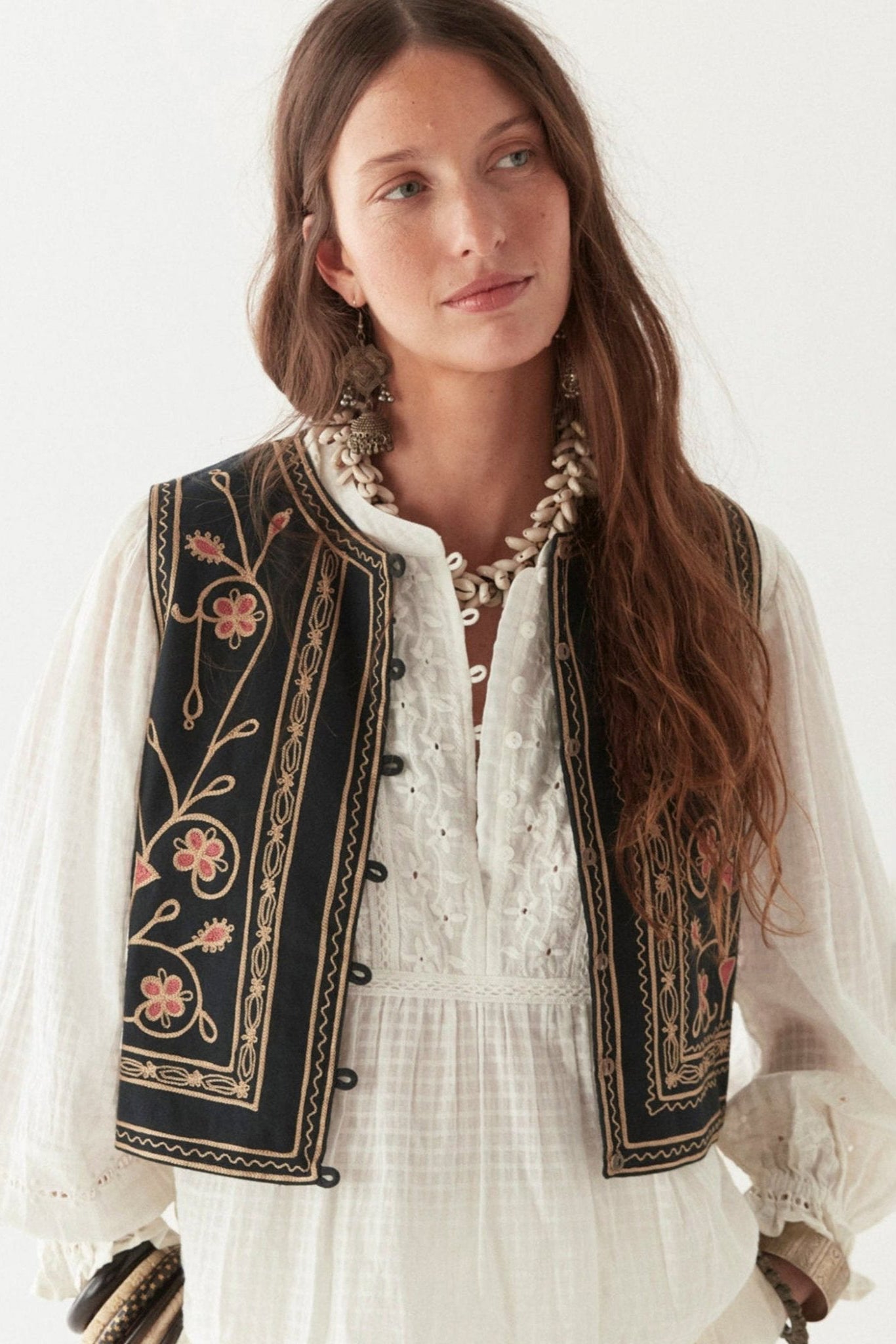 Hendrix Garden Gabri Vest - Onyx