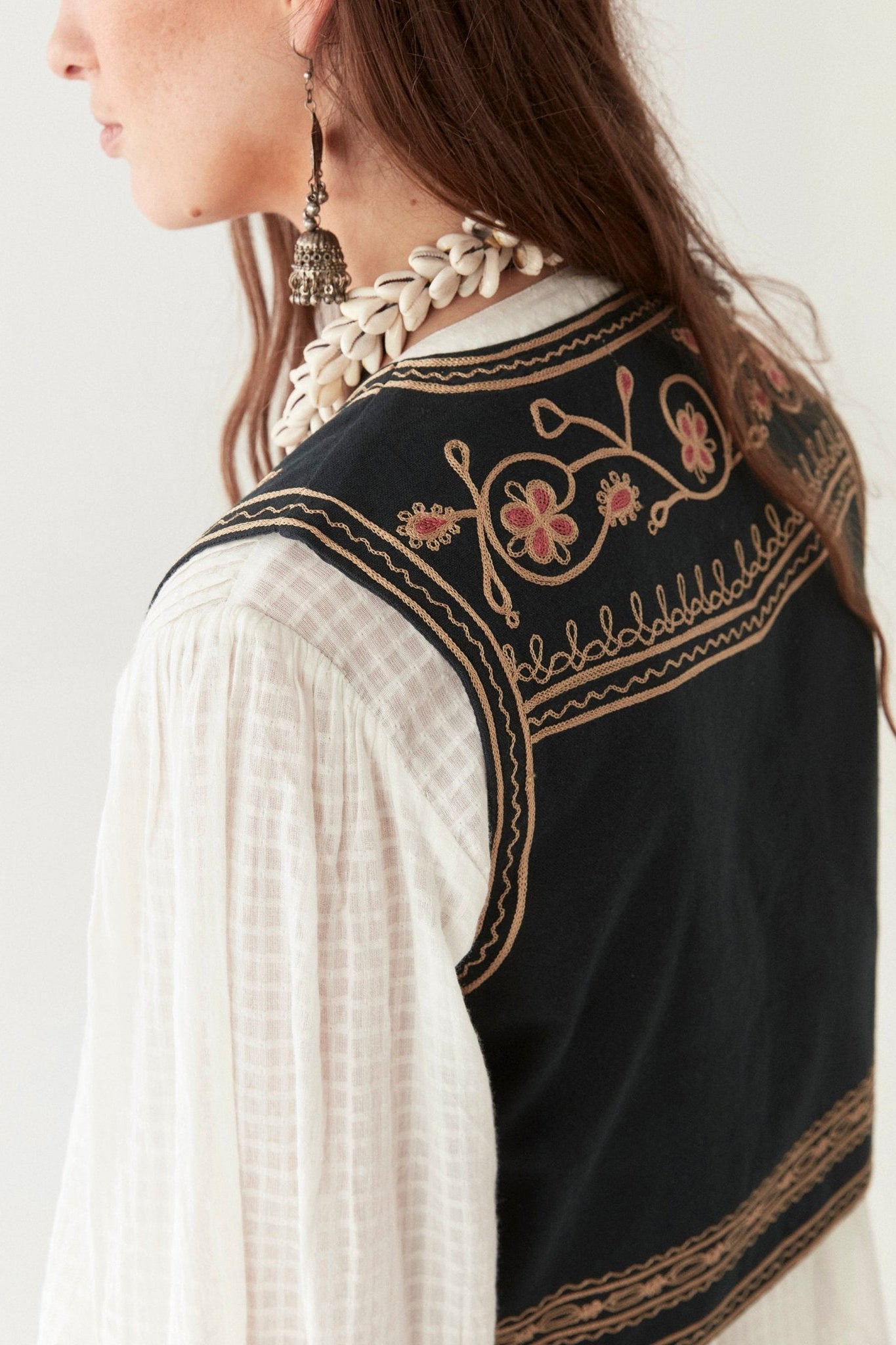 Hendrix Garden Gabri Vest - Onyx