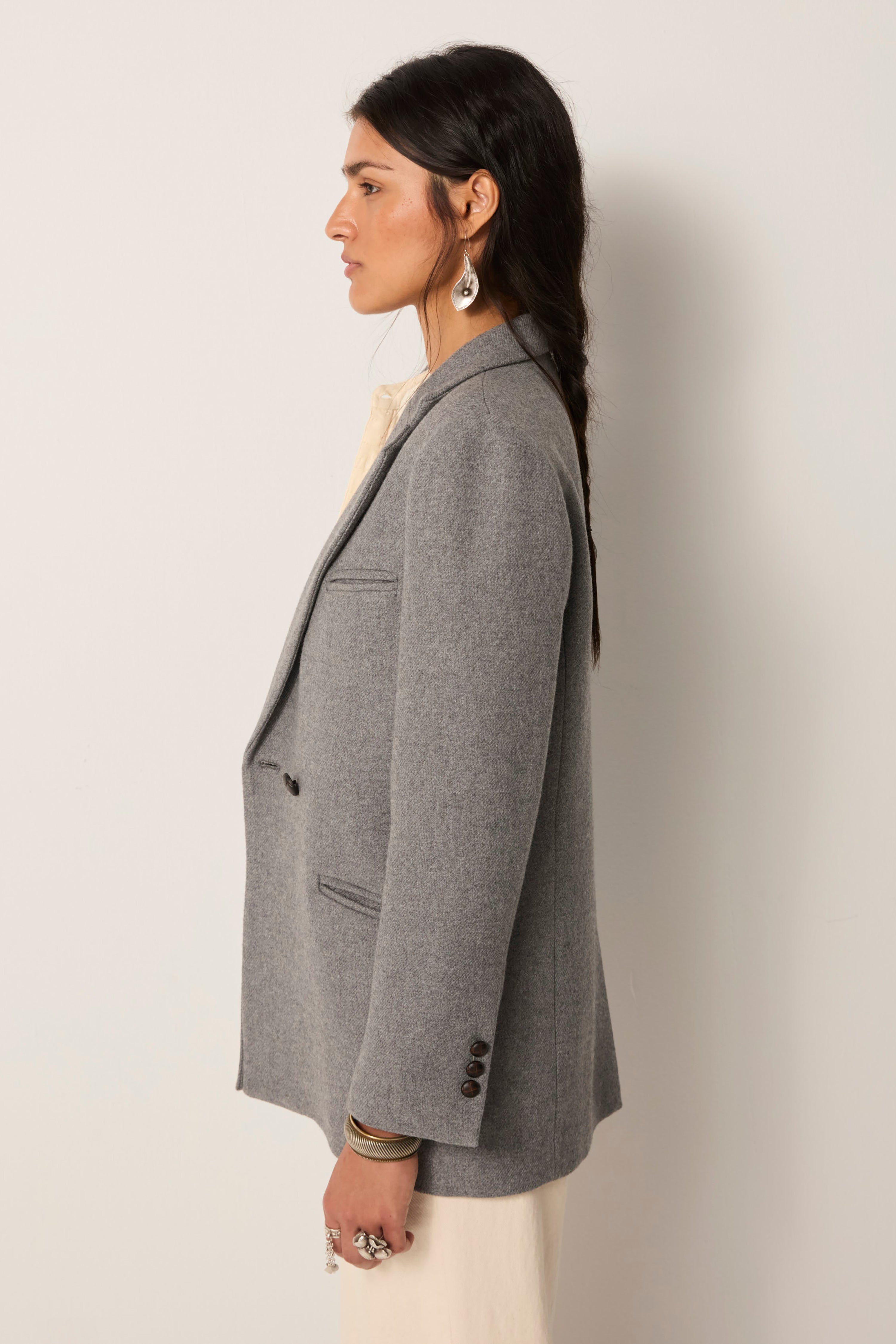  Le Marais Anna Blazer - Gris - RUM Amsterdam