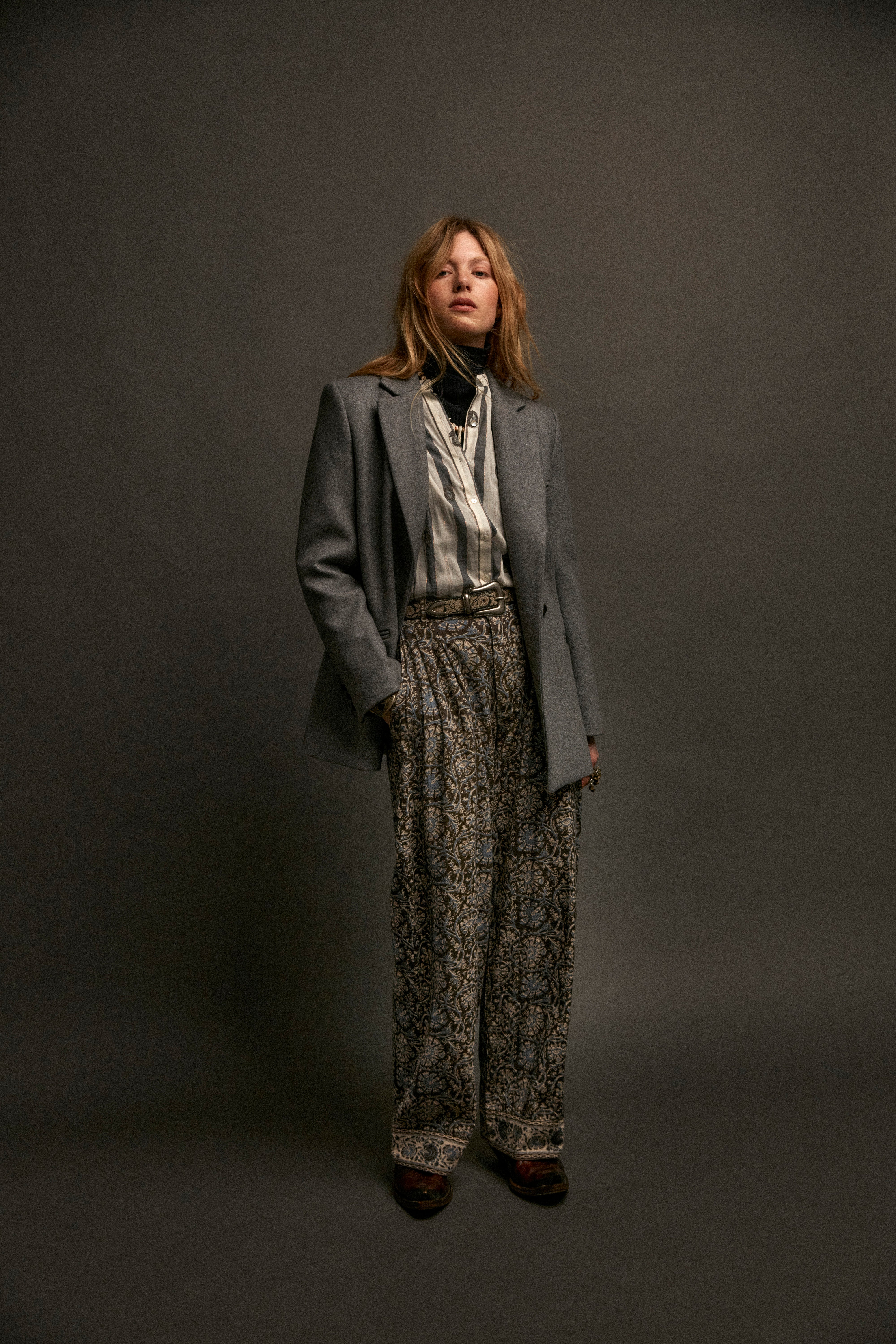  Le Marais Anna Blazer - Gris - RUM Amsterdam