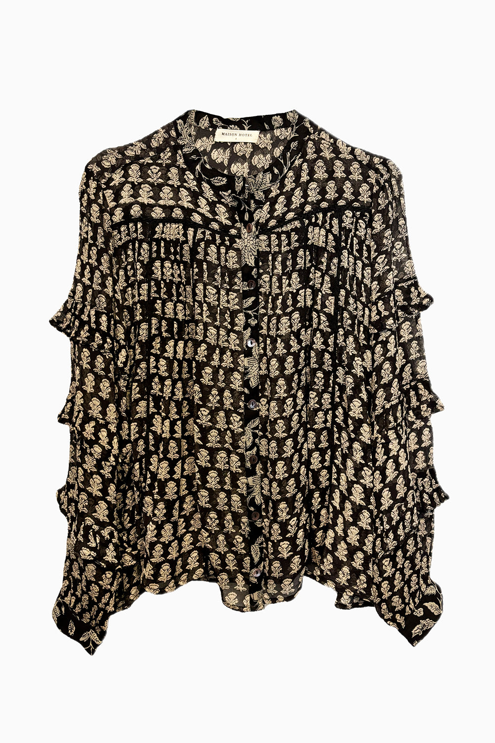 Maison Hotel Magnolia Venice Blouse - Ying Yang - RUM Amsterdam